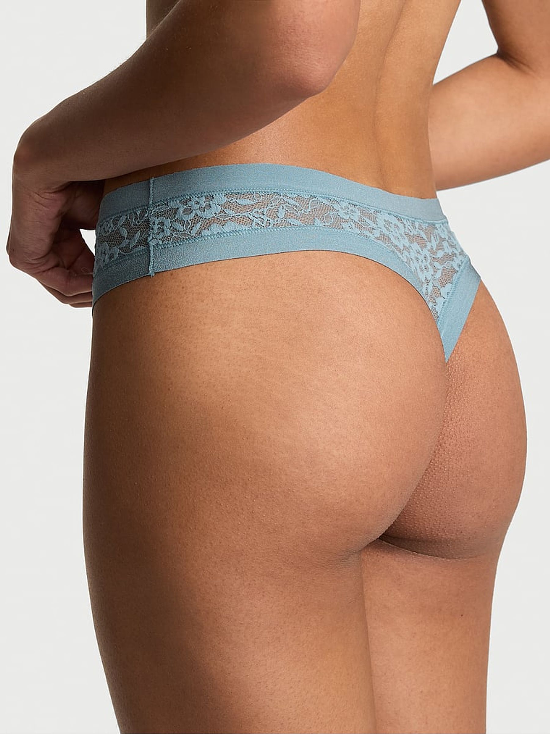 Jupiter Blue Thong Knickers - Image 2 of 3