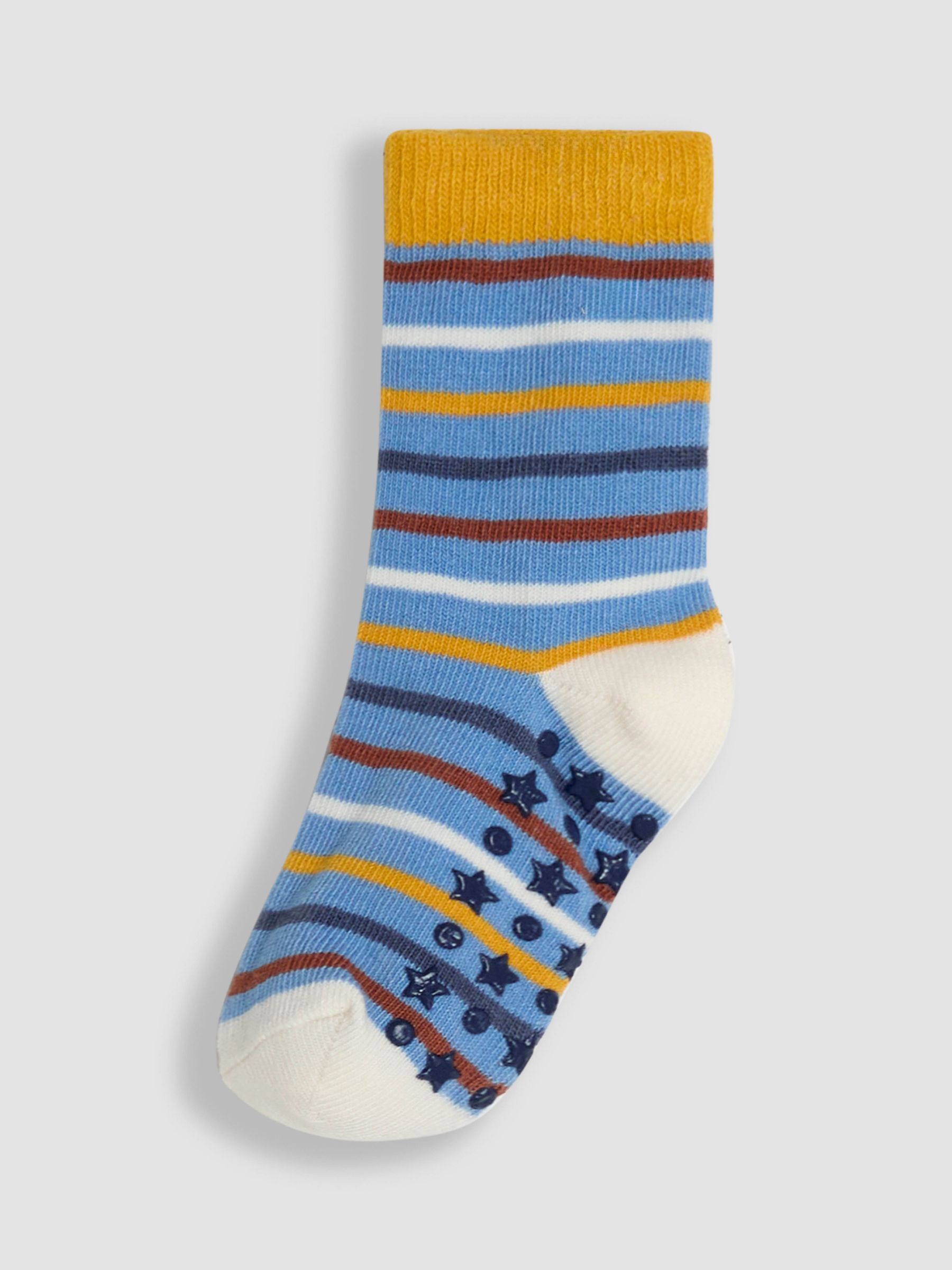 Blue 3-Pack Printed Socks - Image 3 of 4