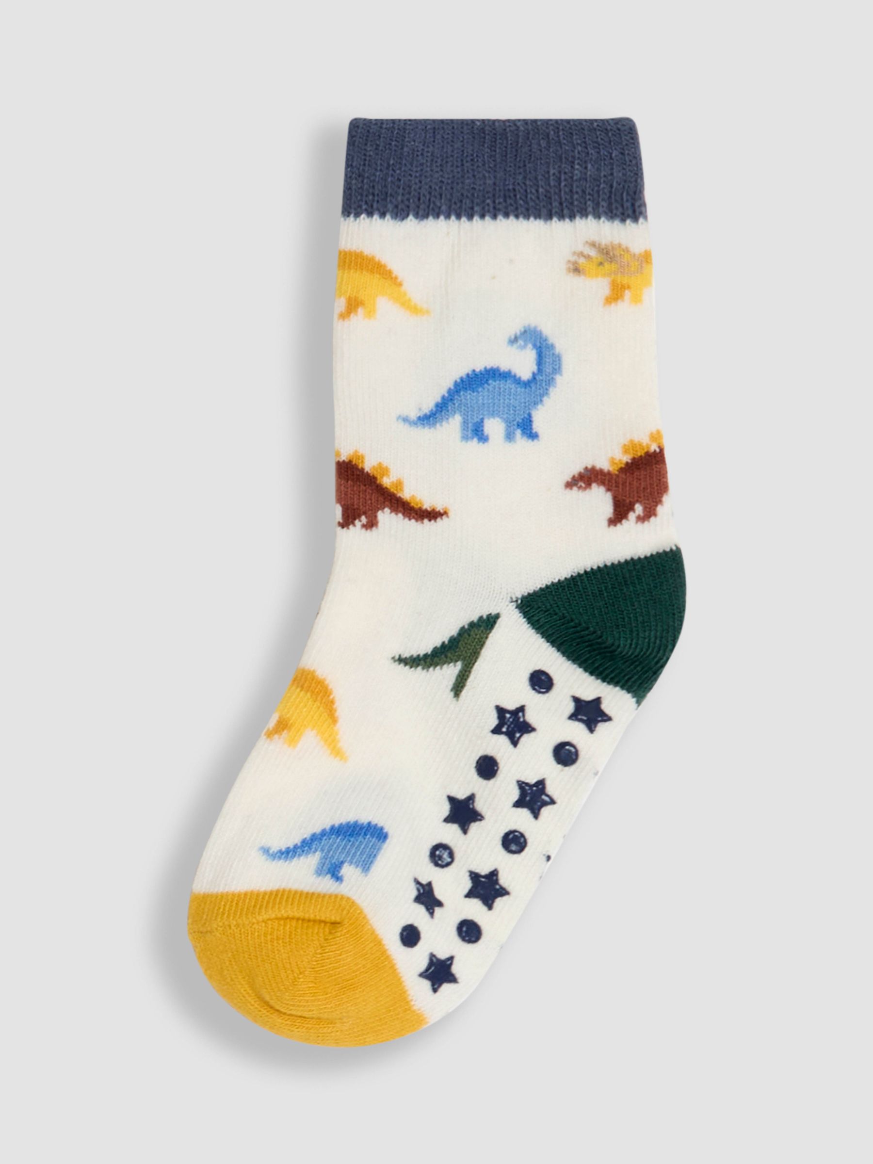Blue 3-Pack Printed Socks - Image 4 of 4
