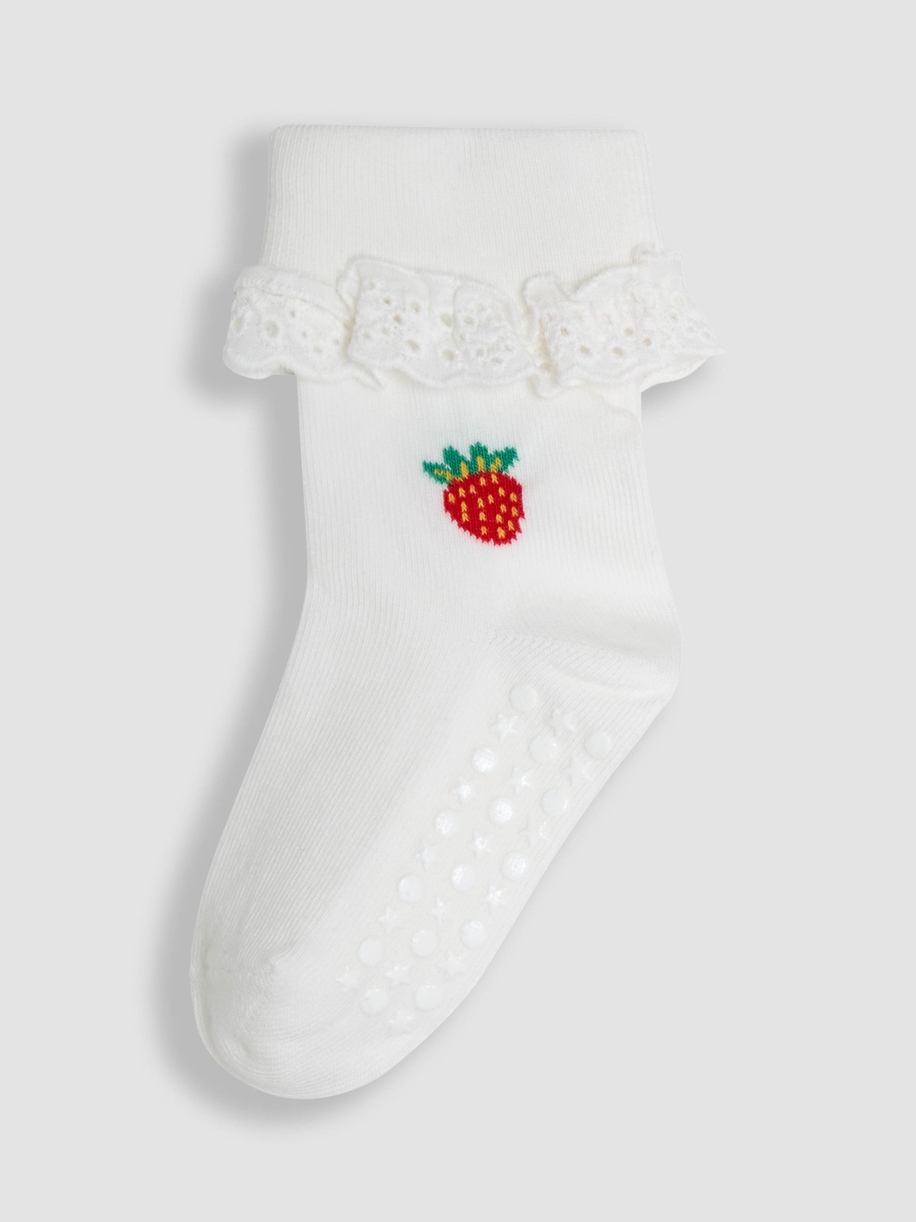 Red 2-Pack Frilly Socks - Image 2 of 5