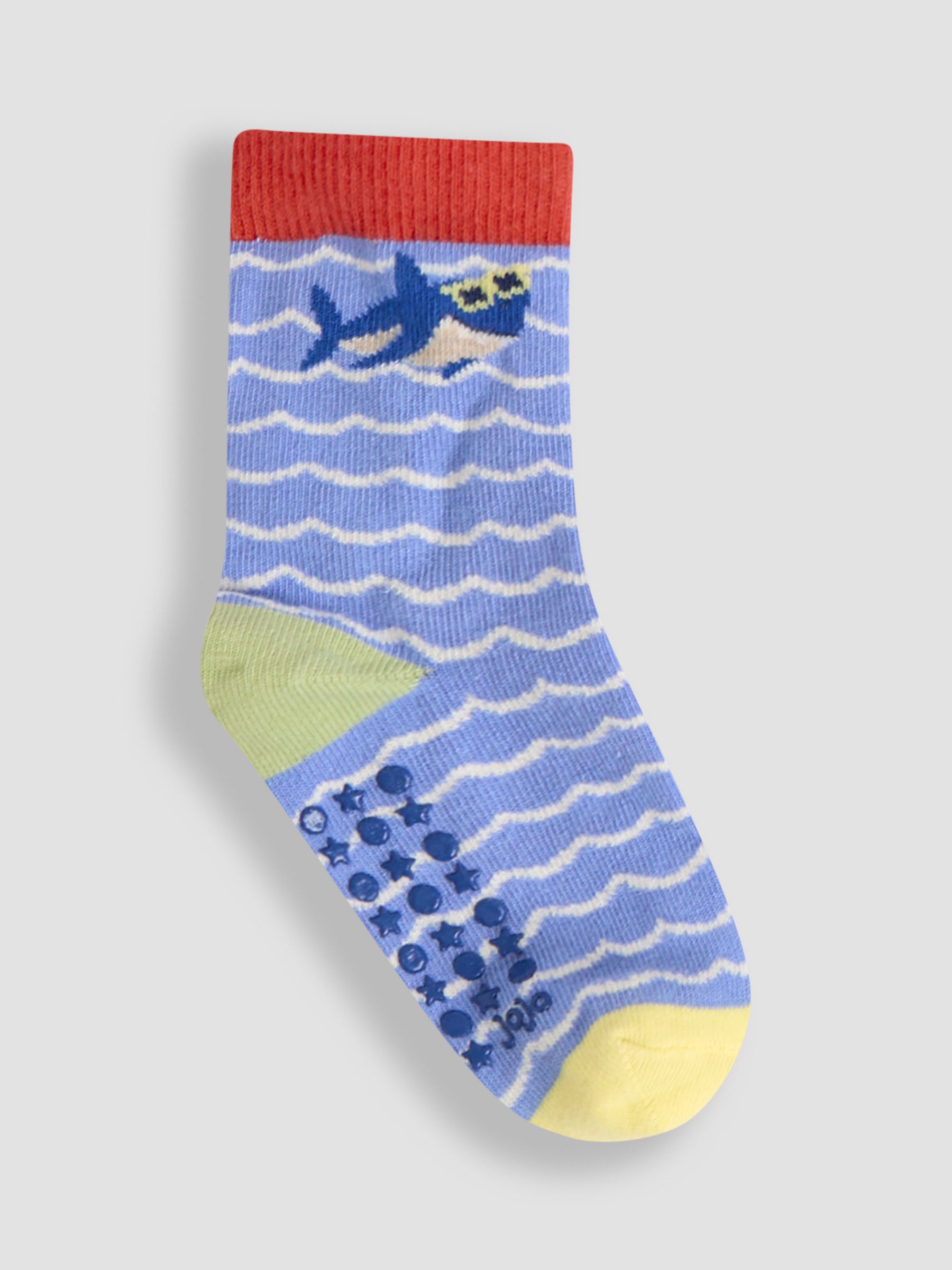 Blue 3-Pack Printed Socks - Image 2 of 4
