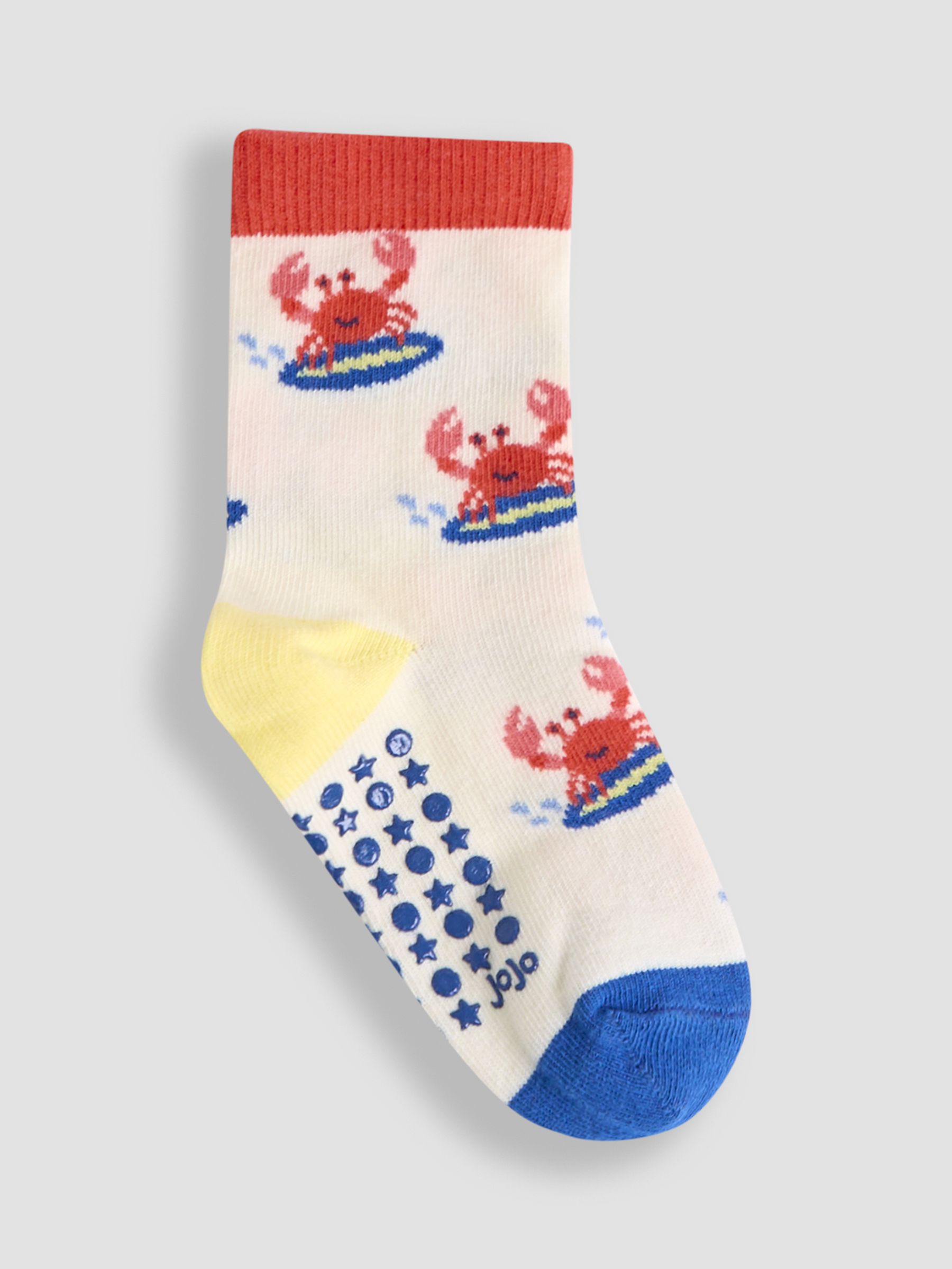 Blue 3-Pack Printed Socks - Image 3 of 4
