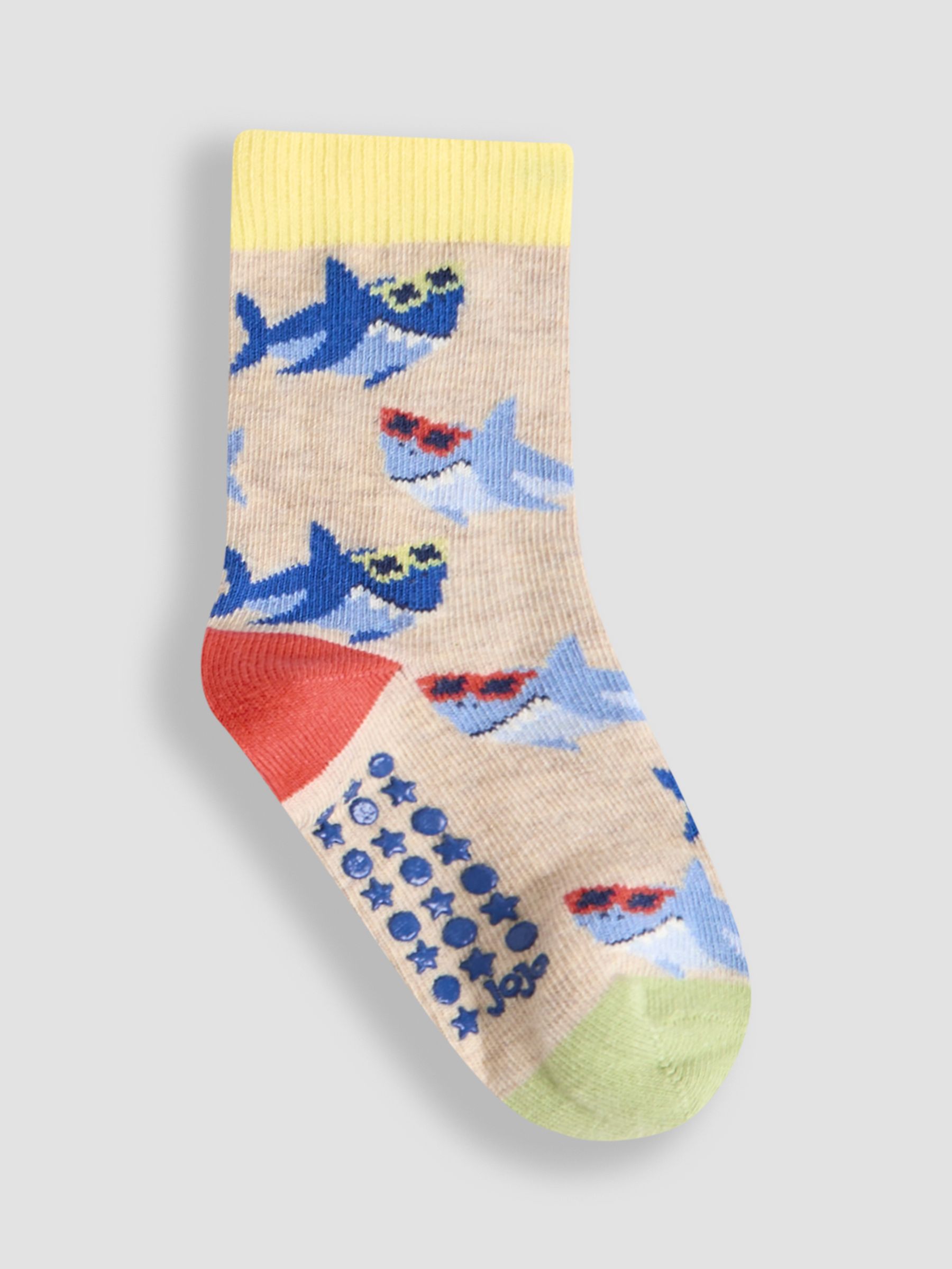 Blue 3-Pack Printed Socks - Image 4 of 4