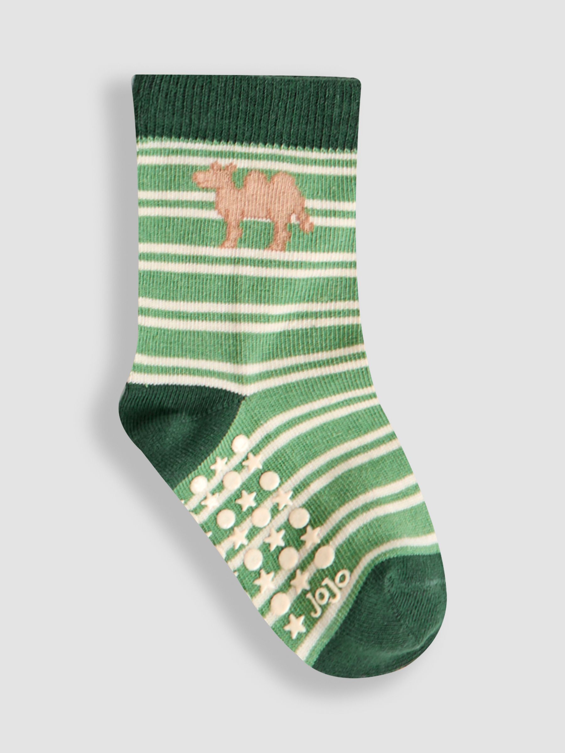 Green Printed Socks 3 Pack - Image 4 of 4