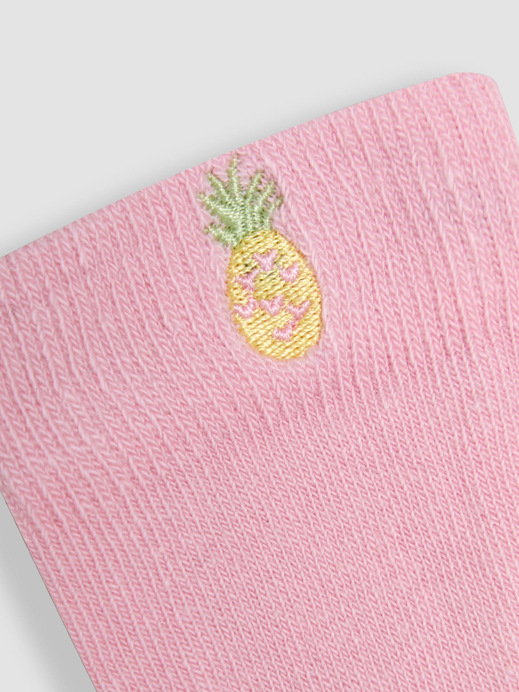 Pink Printed Socks 3 Pack - Image 3 of 4