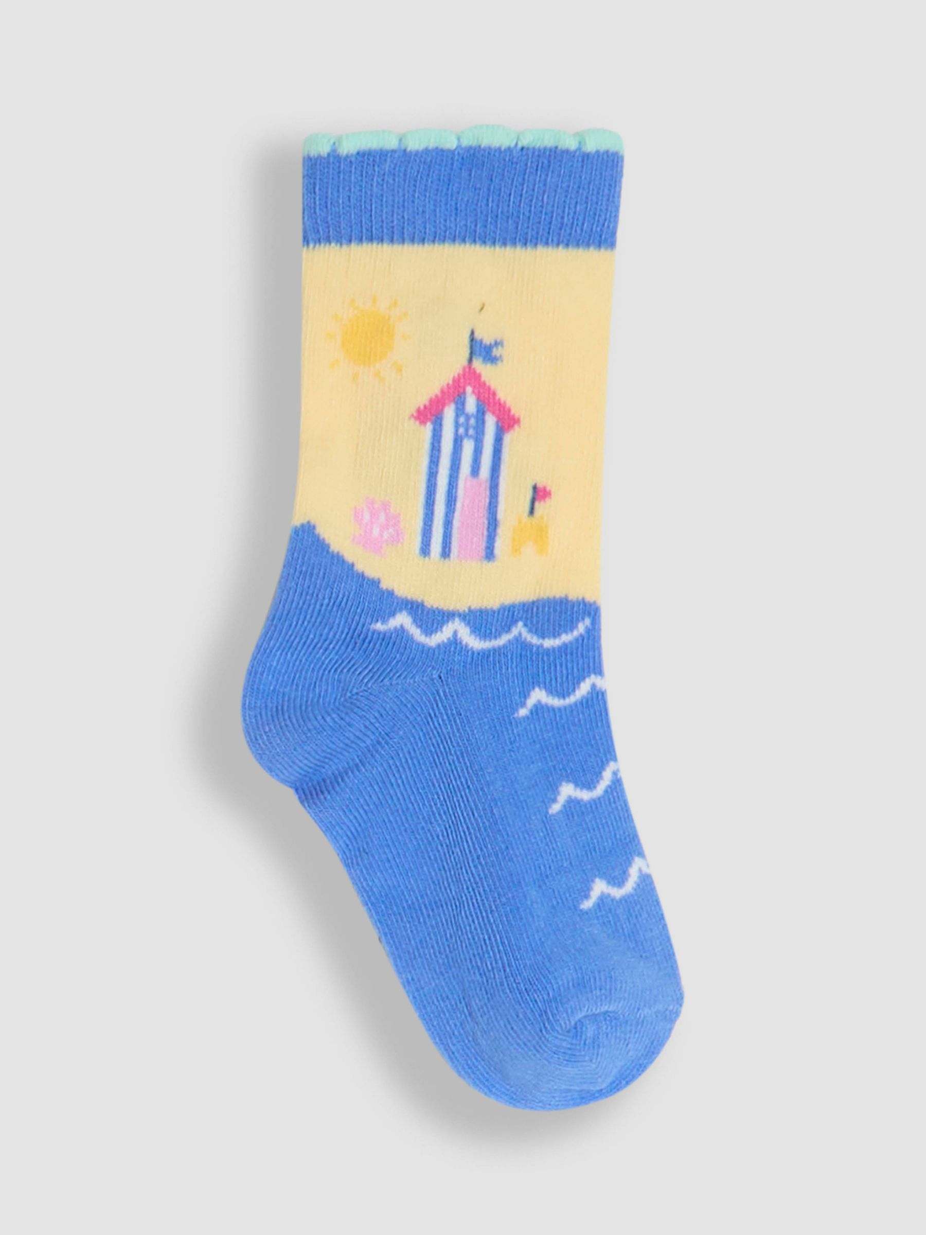 Pink 3-Pack Printed Socks - Image 4 of 4