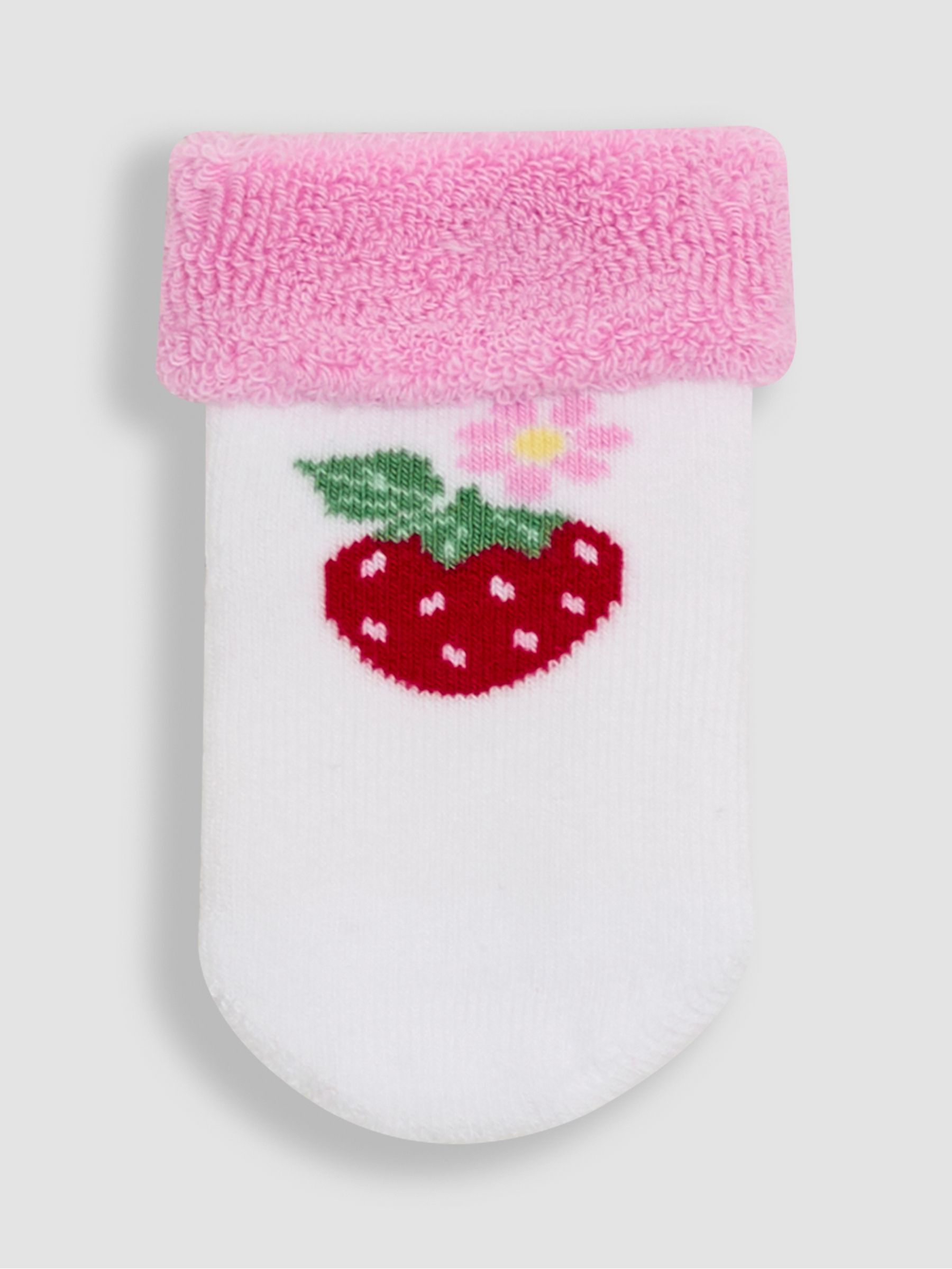 Pink 2-Pack Baby Socks - Image 2 of 3