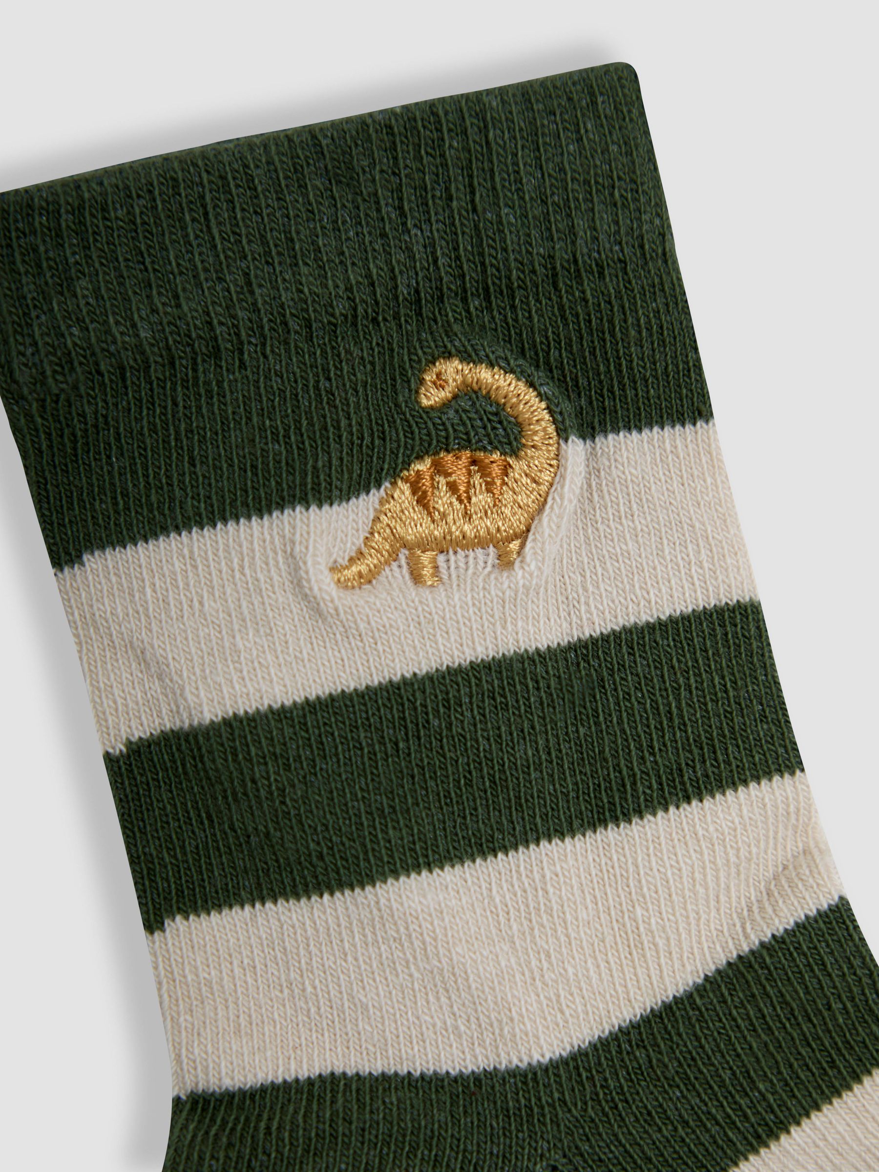 Green Printed Socks 3 Pack - Image 5 of 7