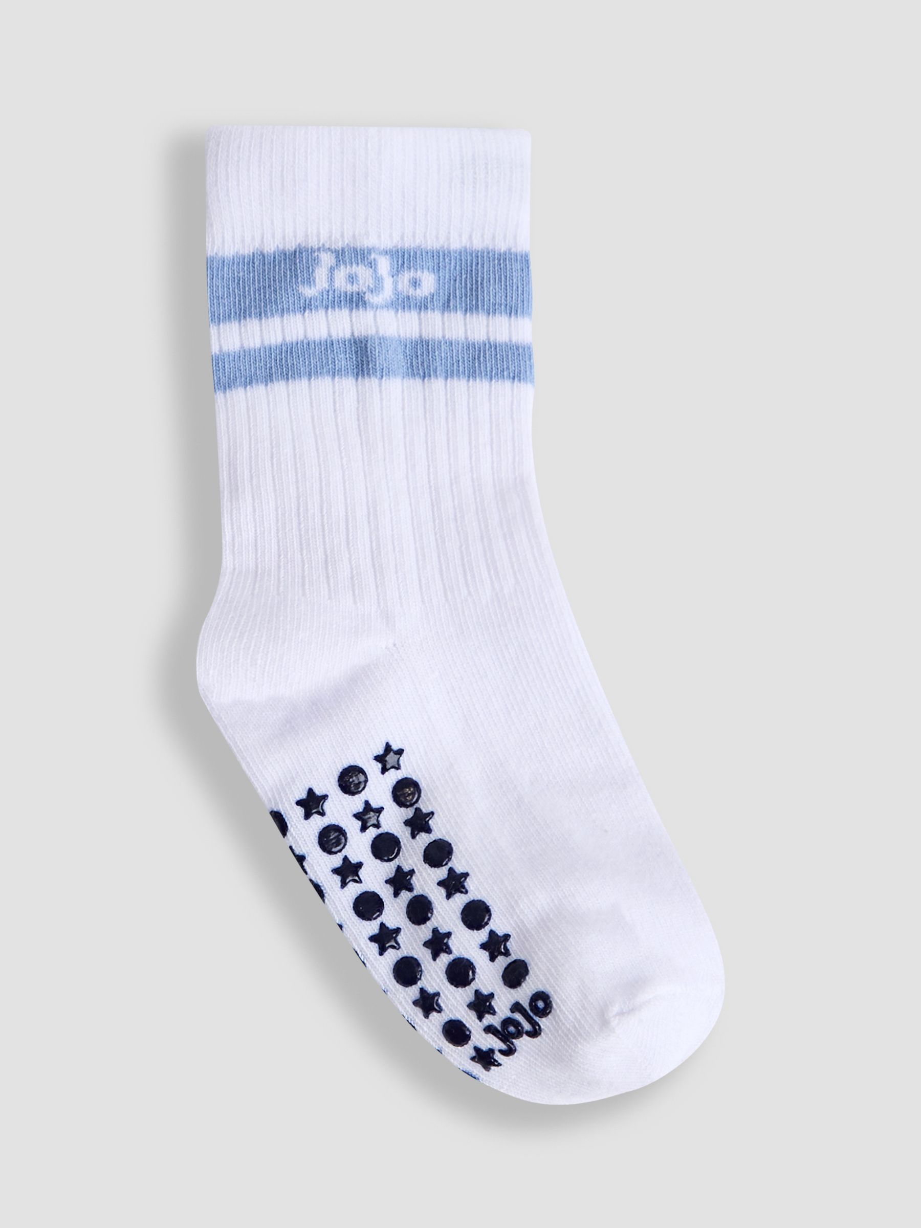White 3-Pack Ribbed Socks - Image 3 of 5