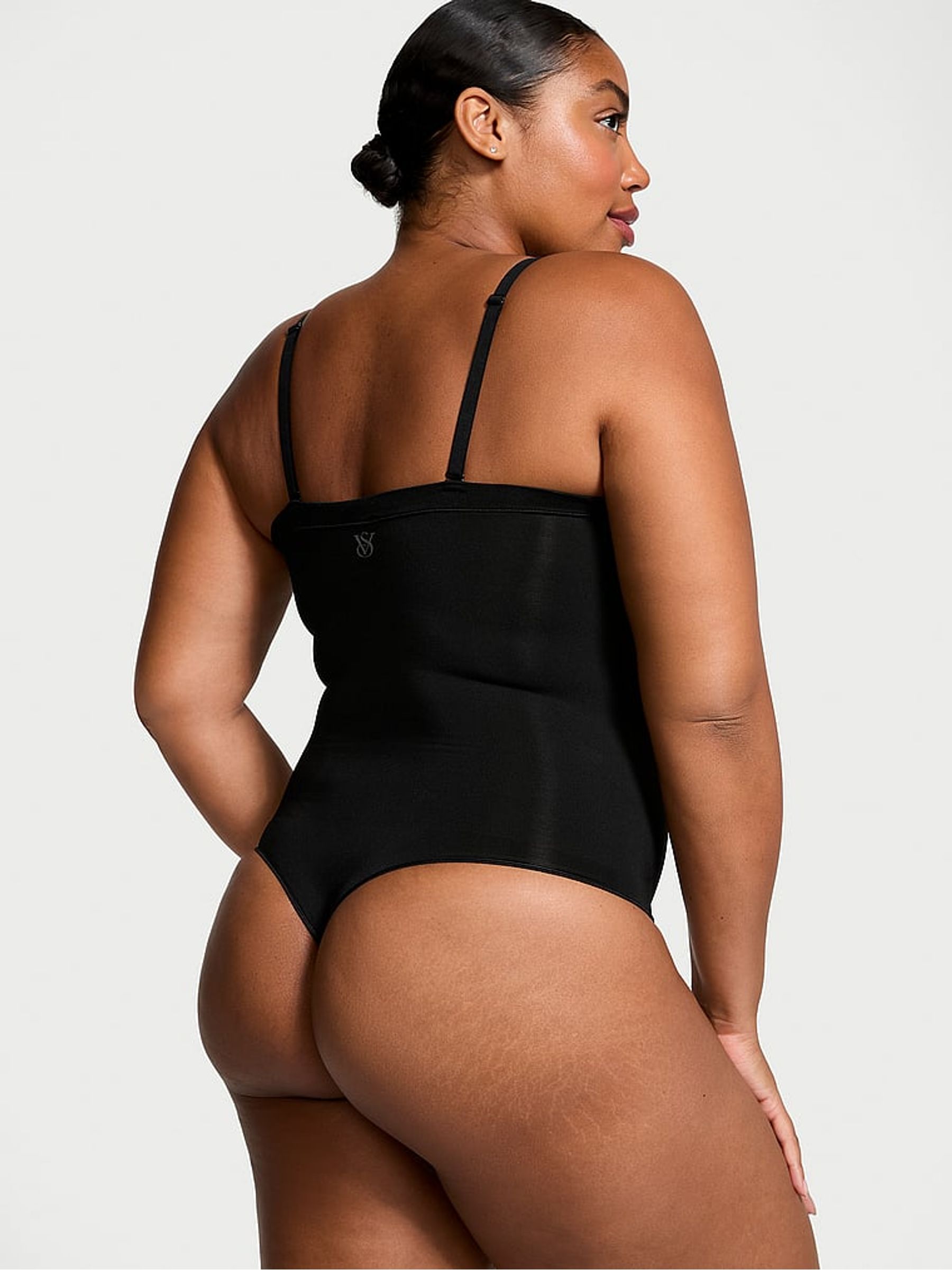 Black Seamless Shaping™ Strapless Bodysuit - Image 2 of 4