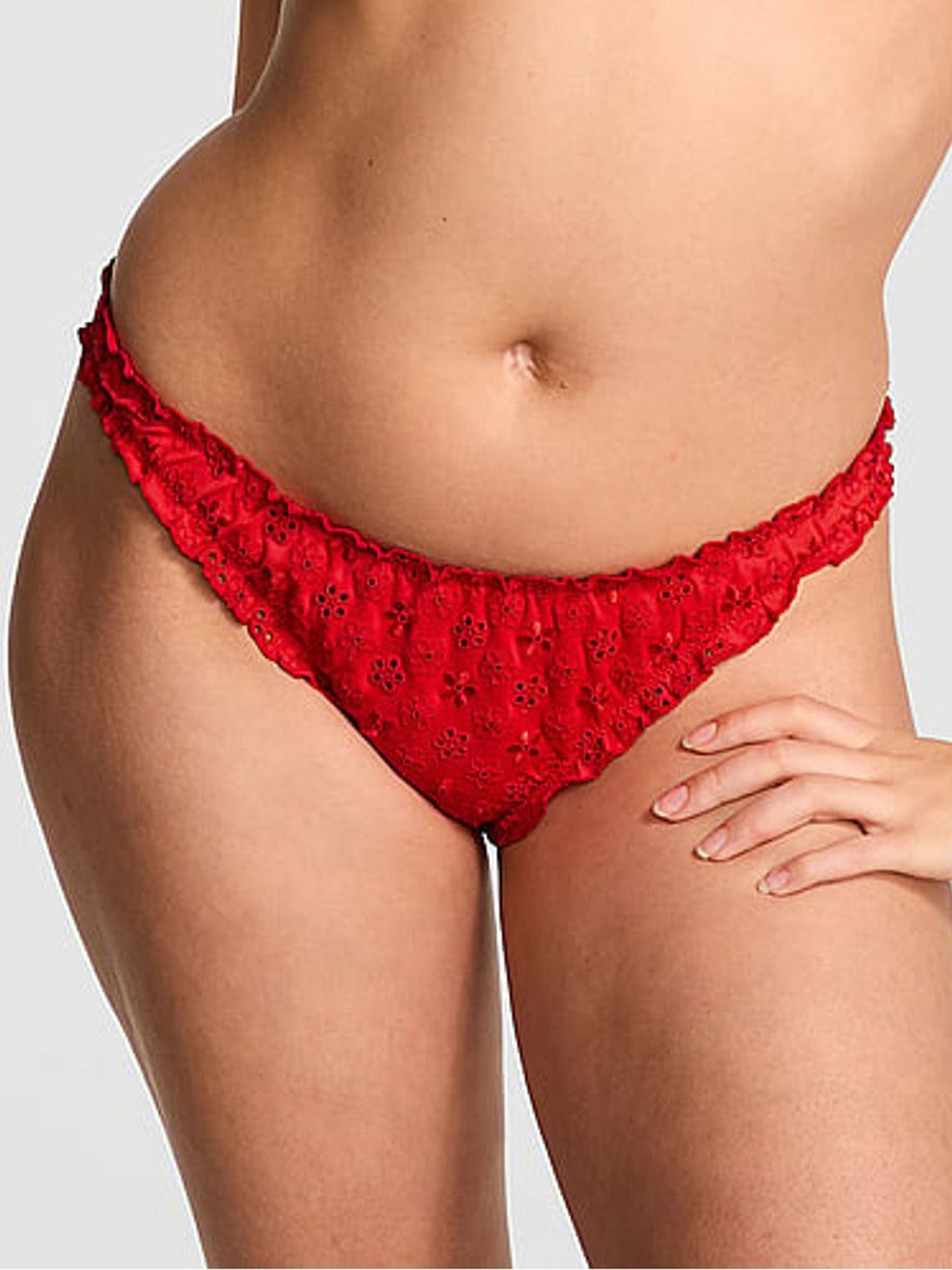 Bandana Red Cheeky Bikini Bottoms Victoria's Secret UK