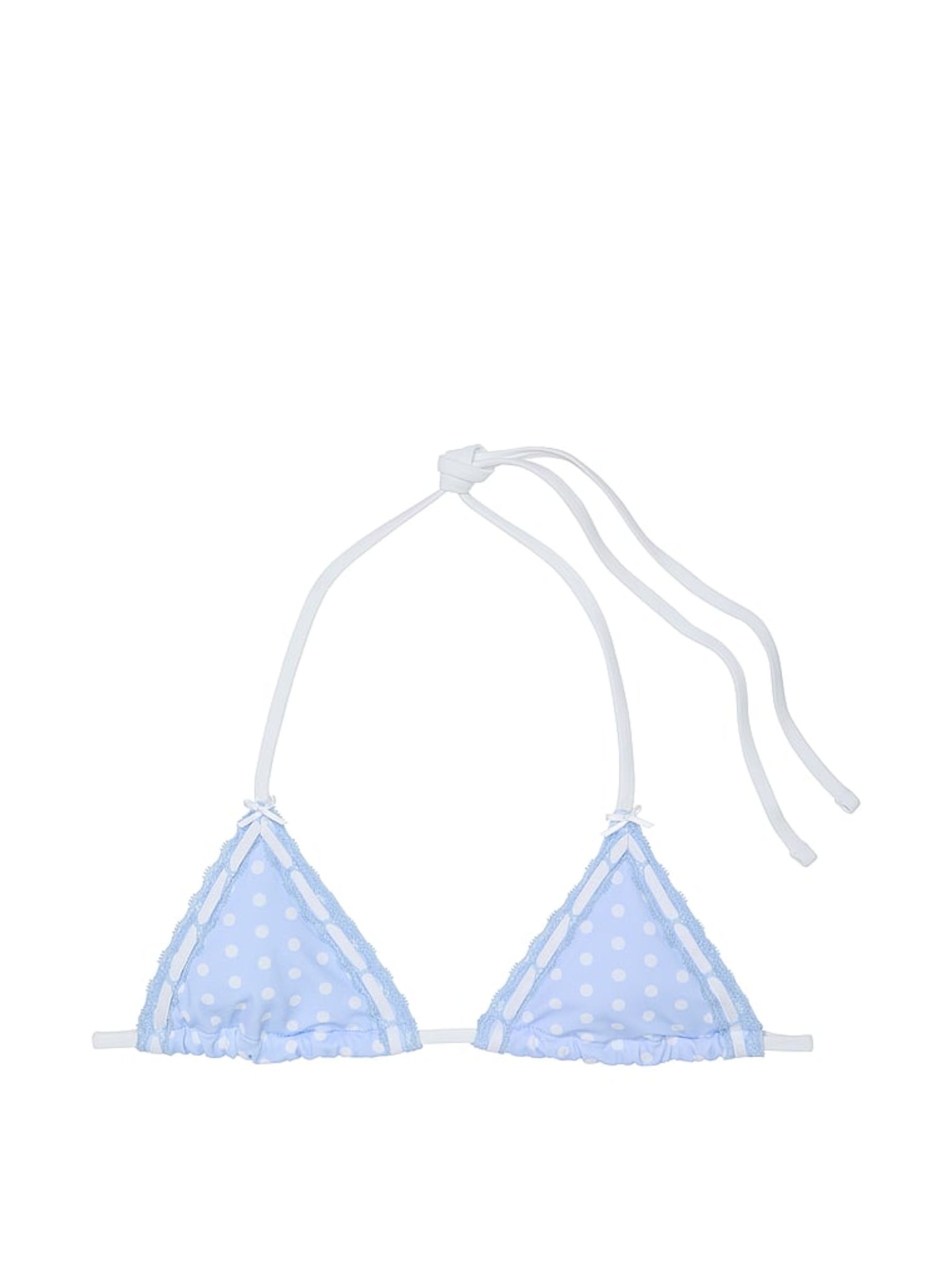 Dottie Blue Cape May Triangle Bikini Top - Image 4 of 4