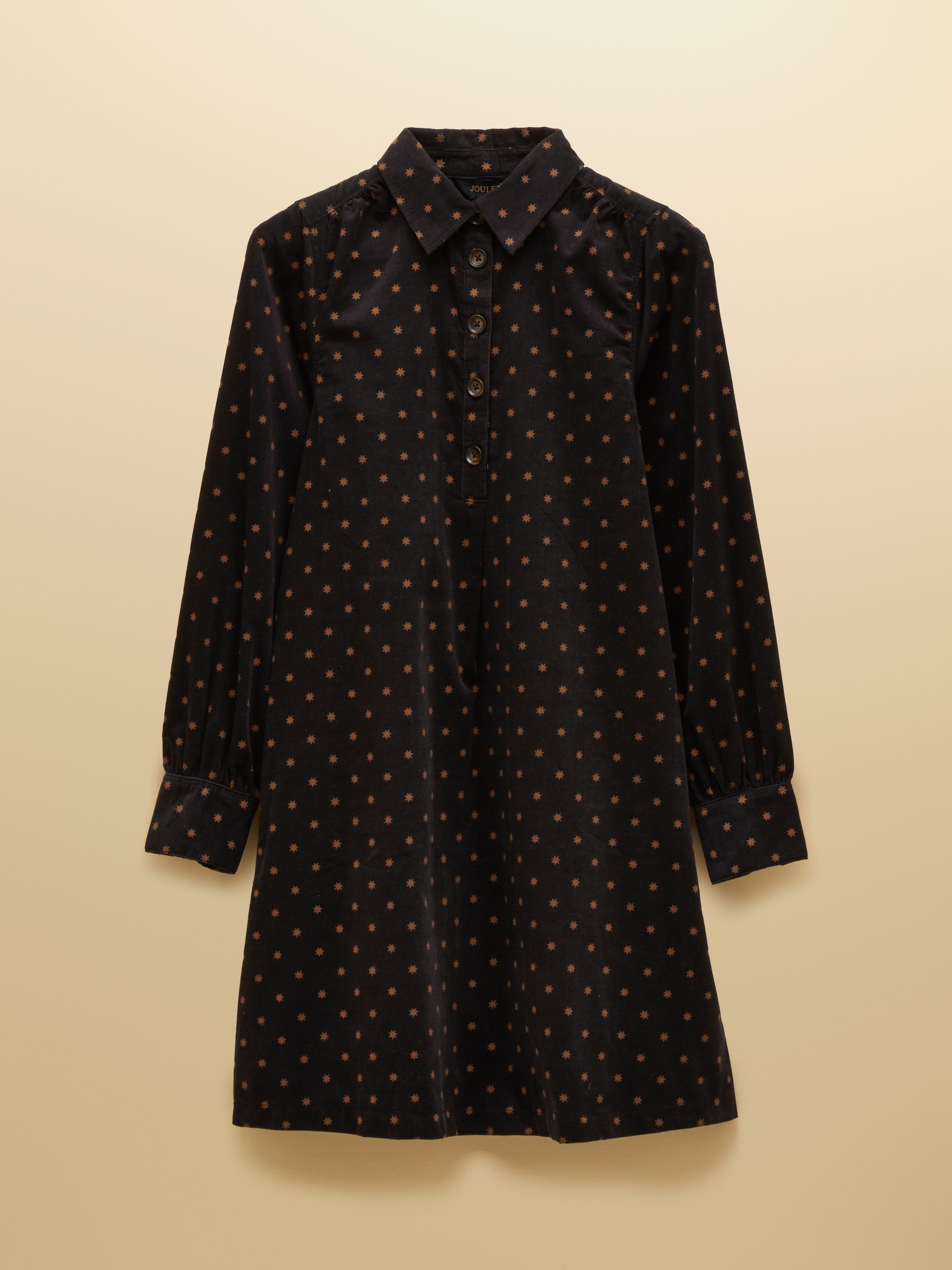Maple Black Star Cord Shirt Dress - Image 7 of 7