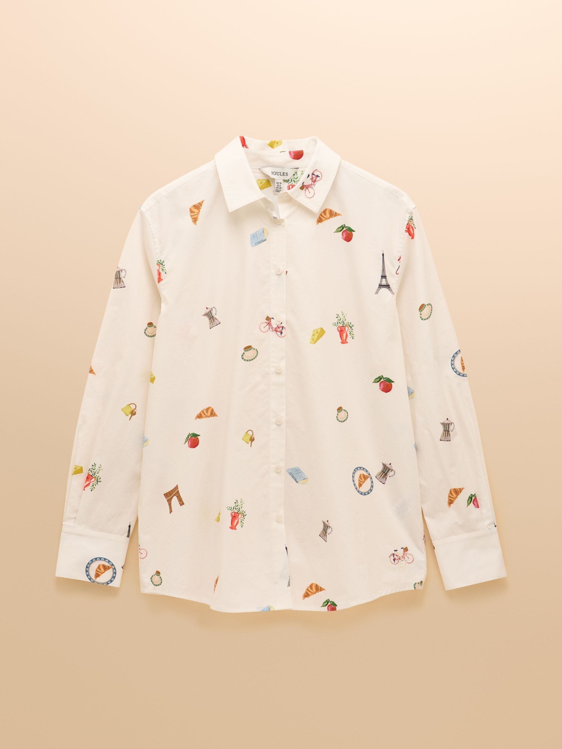 Amilla Paris Icons White Boyfriend Fit Shirt - Image 11 of 11