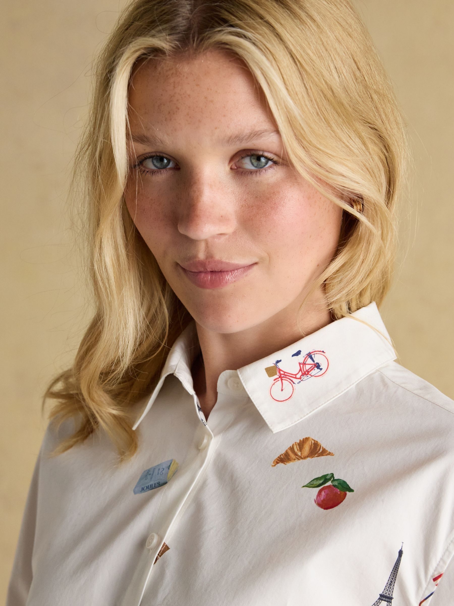 Amilla Paris Icons White Boyfriend Fit Shirt - Image 7 of 11