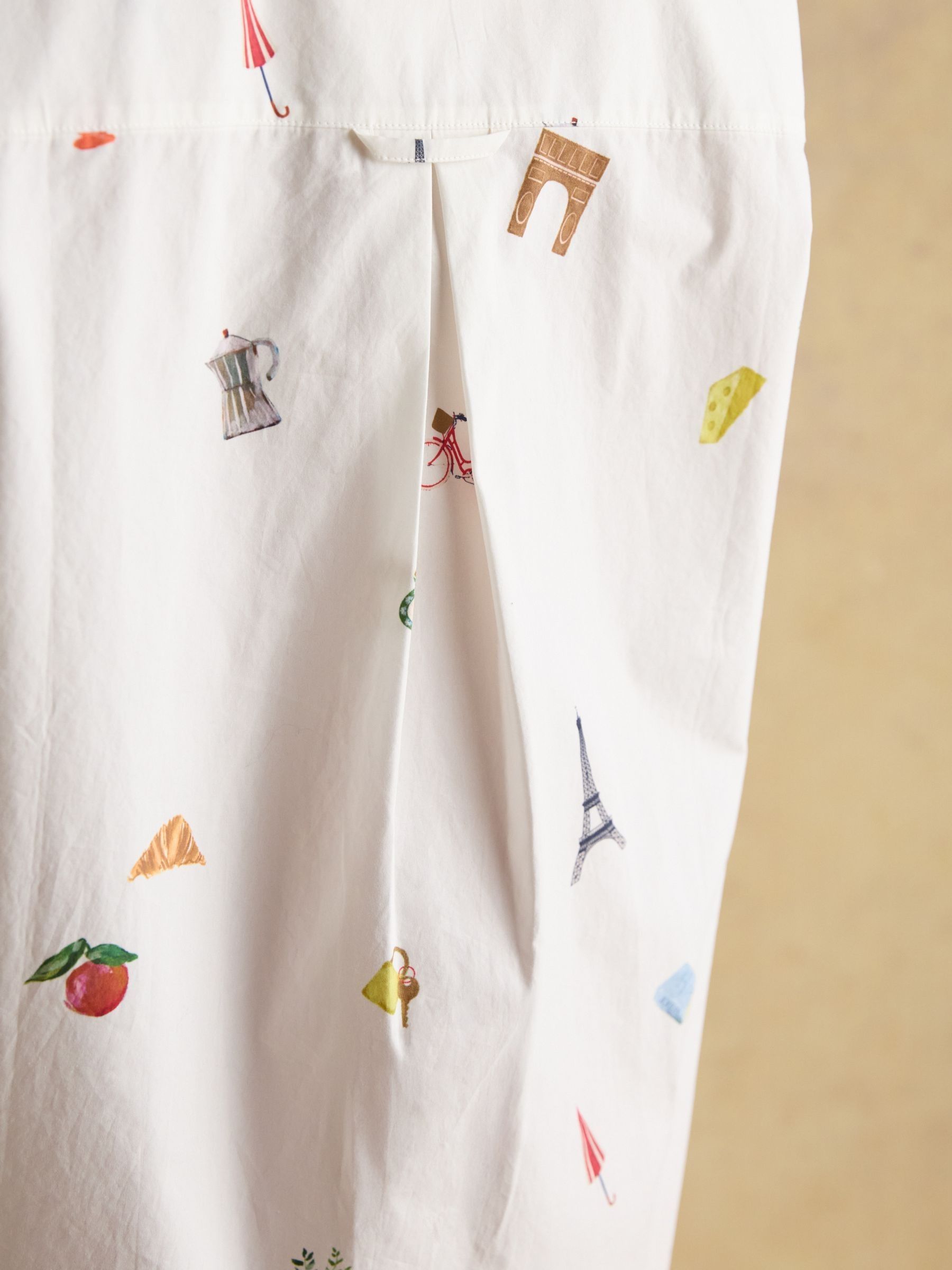 Amilla Paris Icons White Boyfriend Fit Shirt - Image 8 of 11