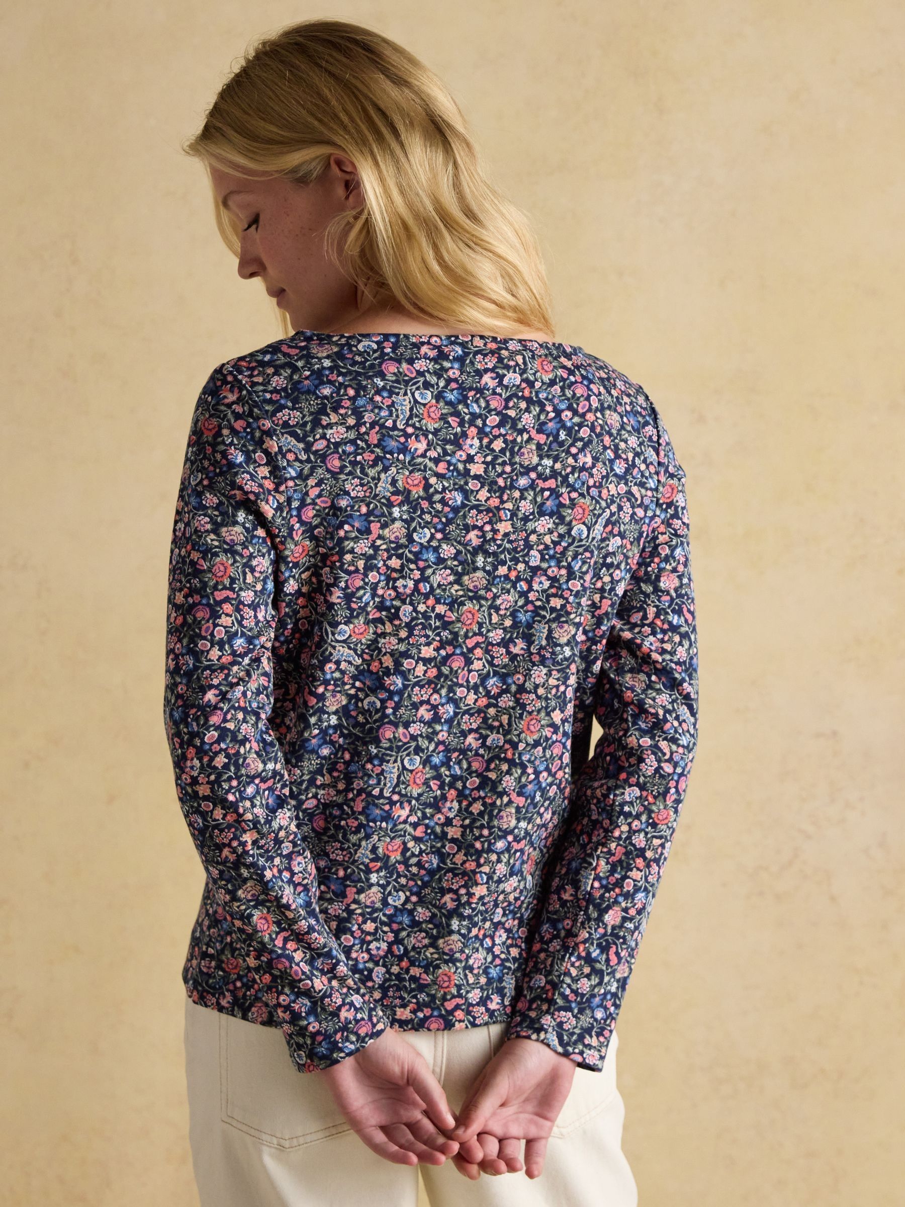 Harbour Multi Boat Neck Printed Top - Image 2 of 7