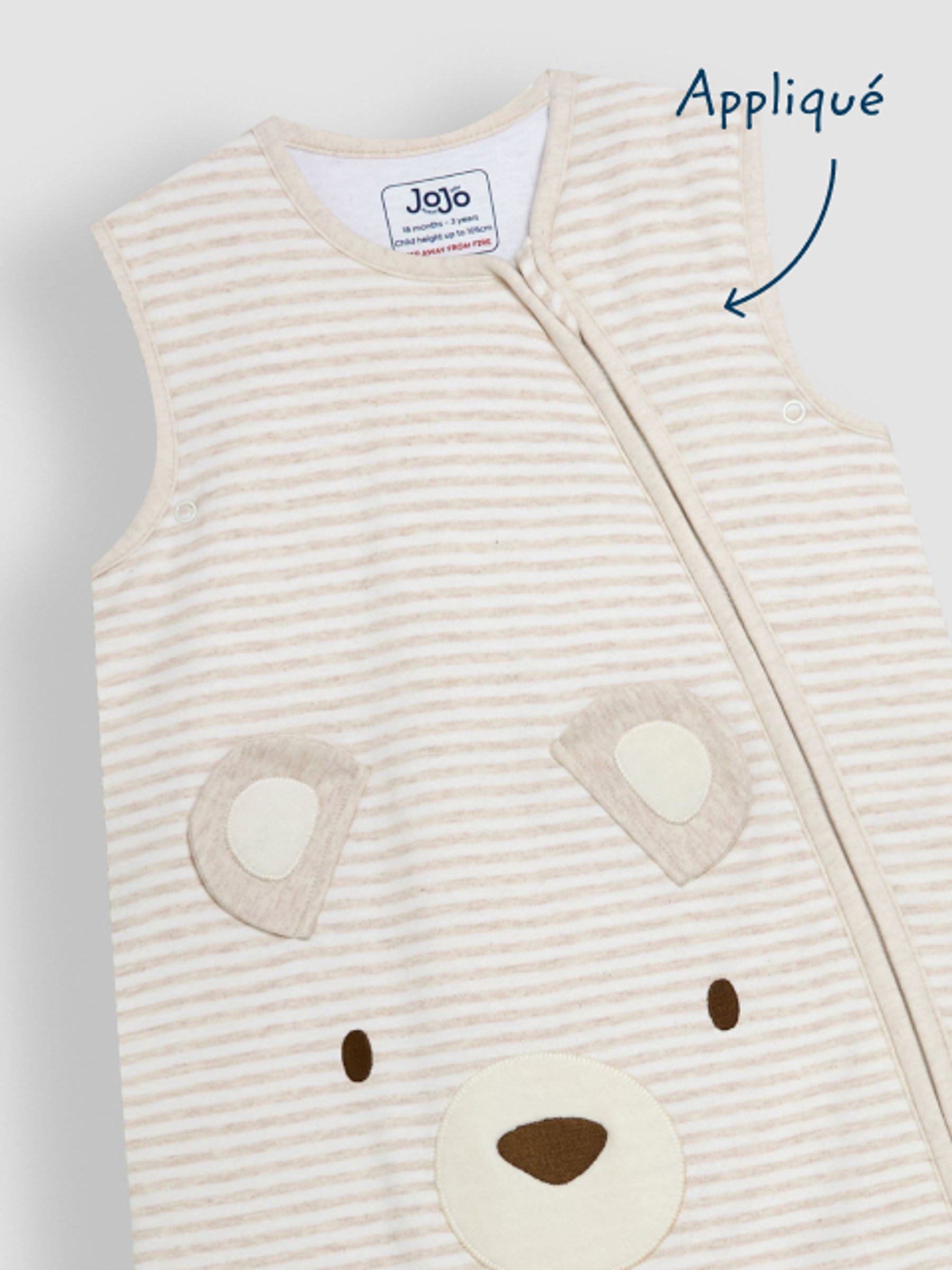 Appliqué 2.5 Tog Toddler Sleeping Bag - Image 4 of 4