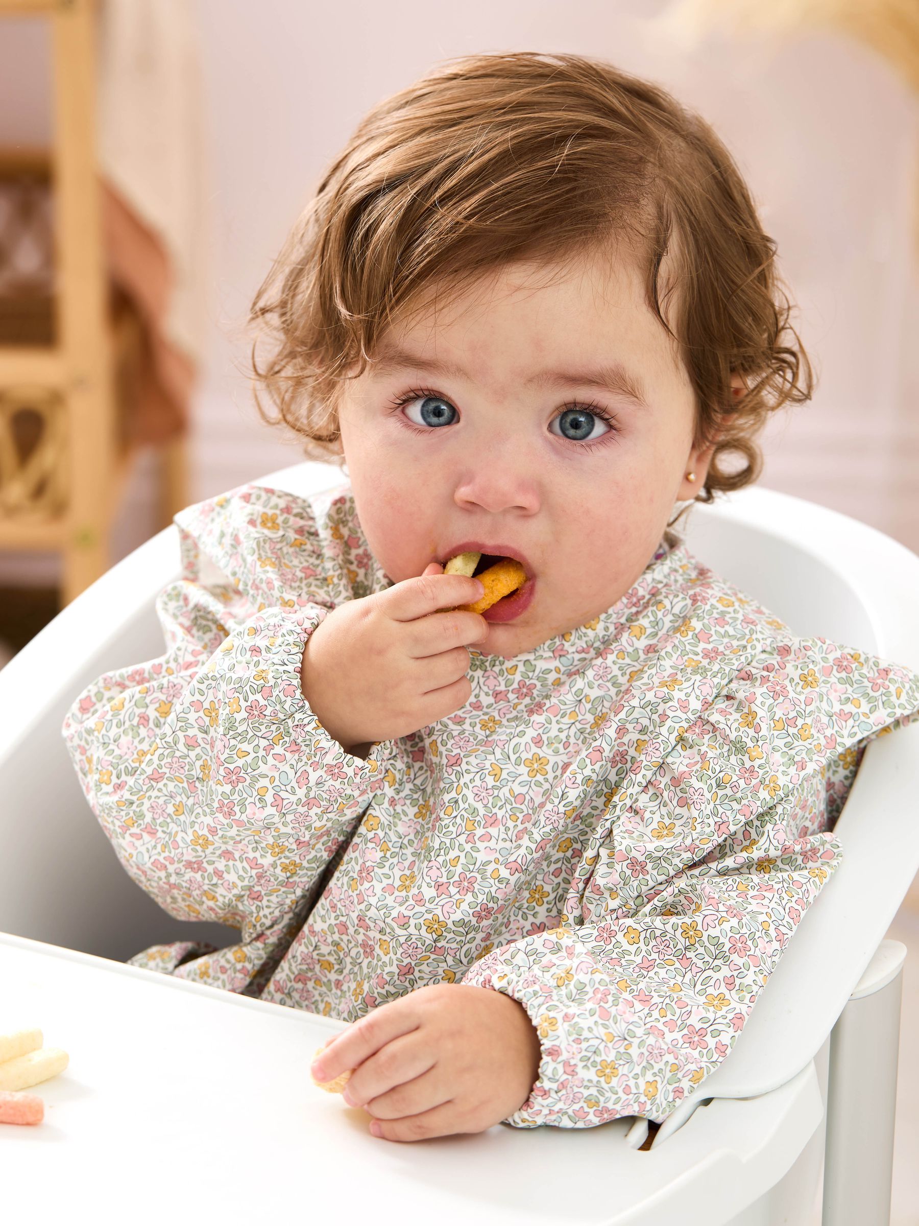 Pink Sleeved Bib - Image 1 of 3