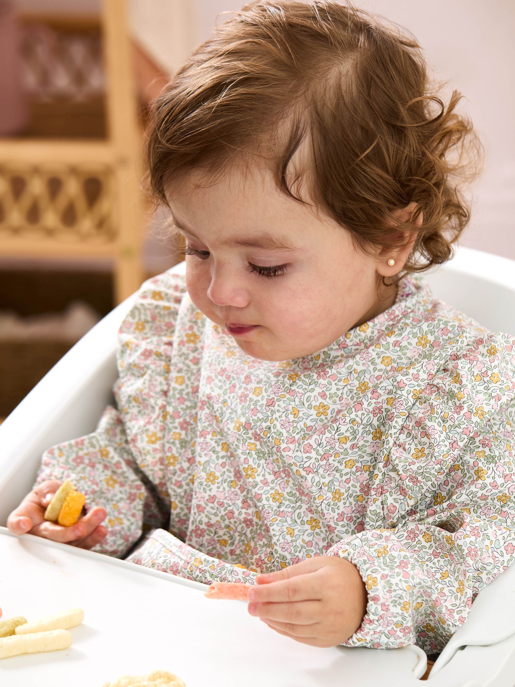 Pink Sleeved Bib - Image 2 of 3