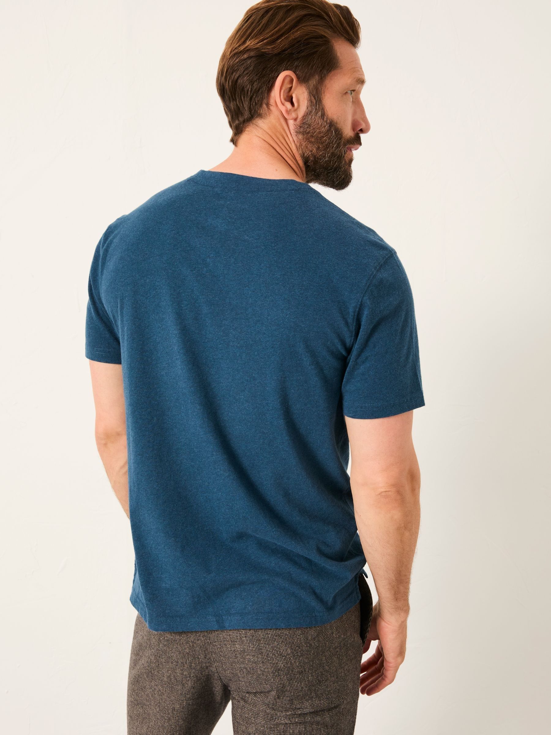 Lulworth Dark Teal Blue Tshirt - Image 2 of 5