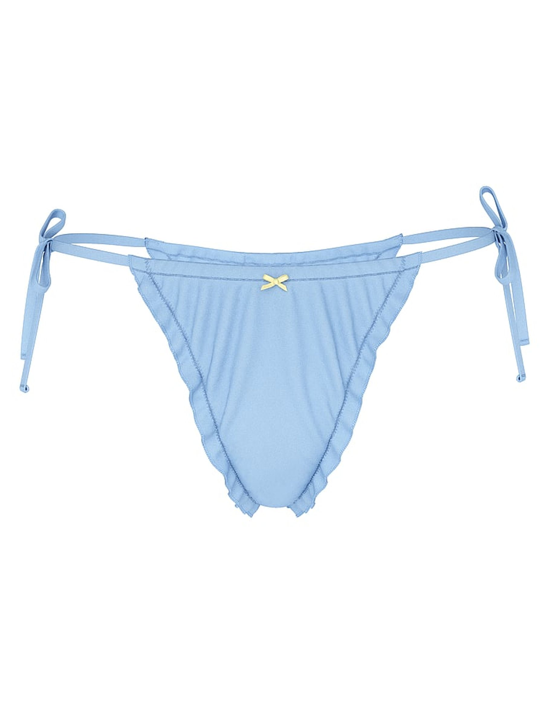 Smooth Sailing Blue Reign Thong Bikini Bottoms - Image 3 of 3