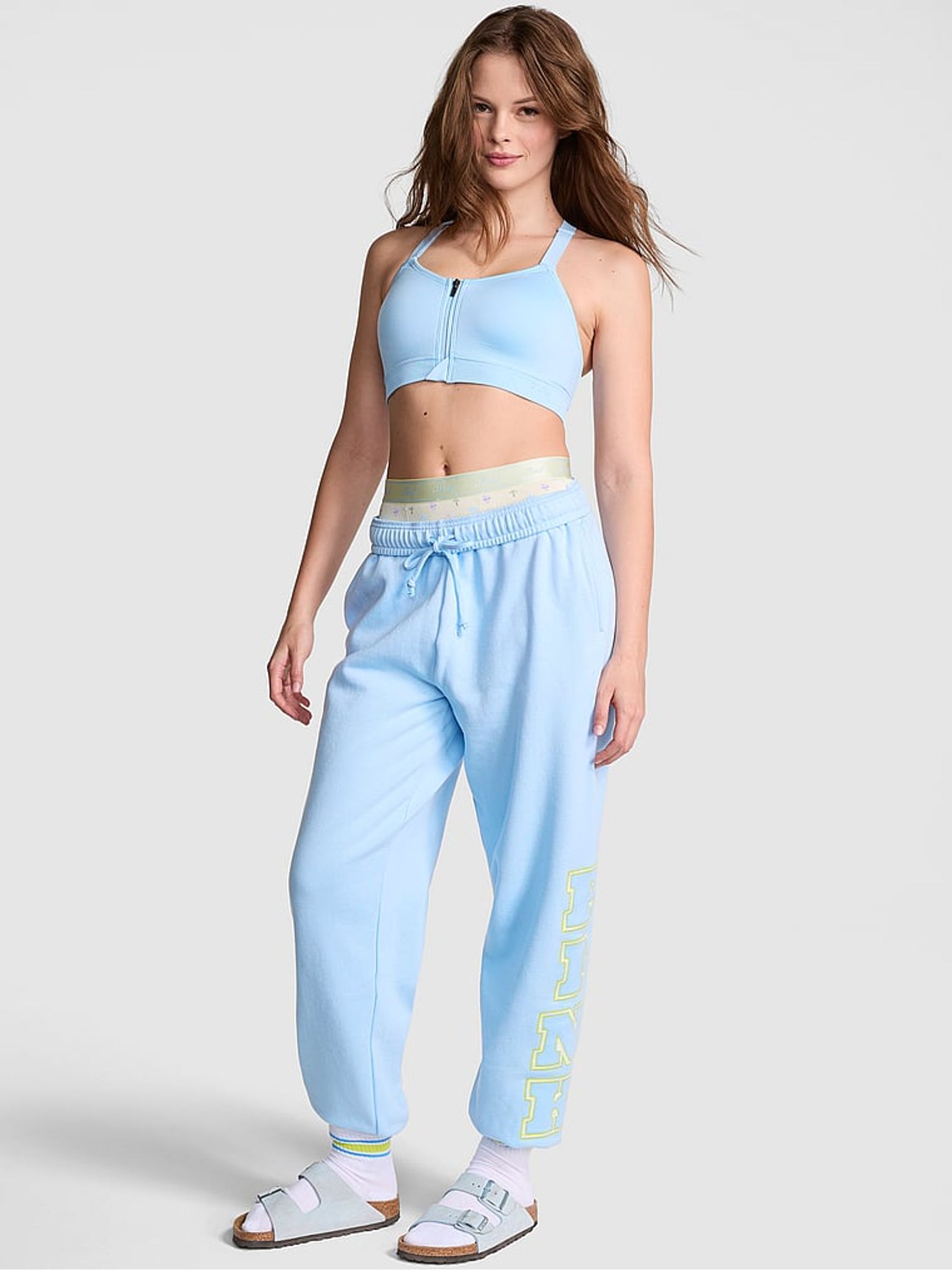 Blue Dancer Cuffed Joggers - Image 1 of 3