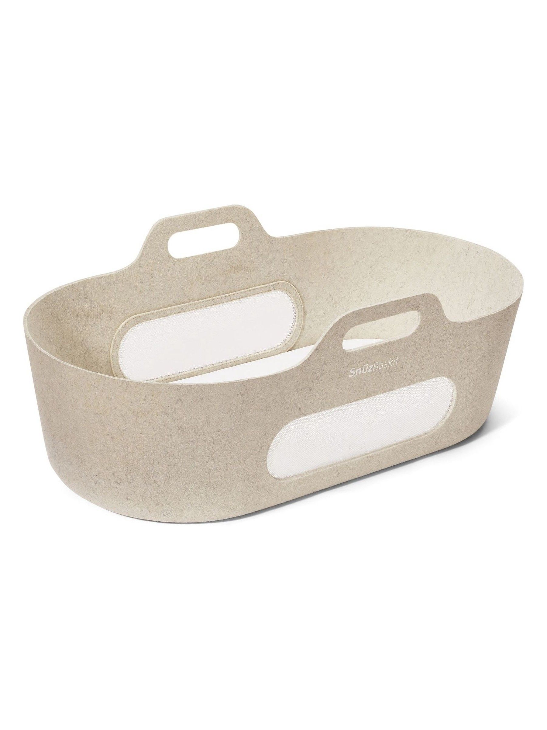 Snuz Barley or Walnut SnuzBaskit Moses Basket & Stand Set - Image 7 of 9