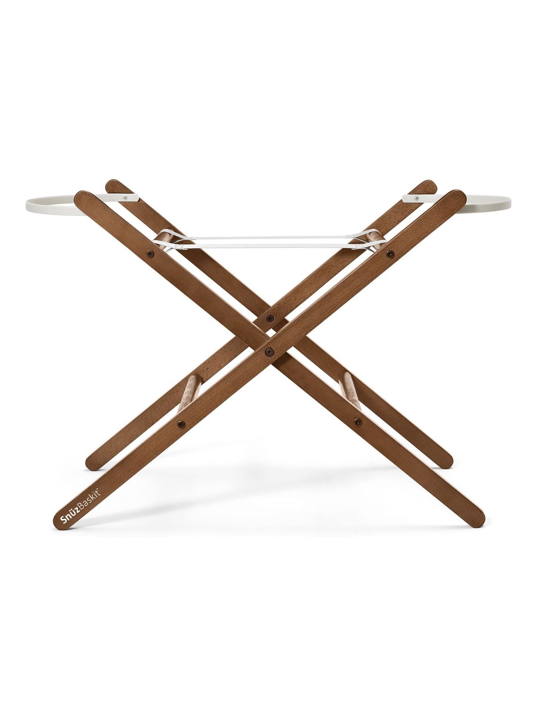 Snuz Barley or Walnut SnuzBaskit Moses Basket & Stand Set - Image 8 of 9