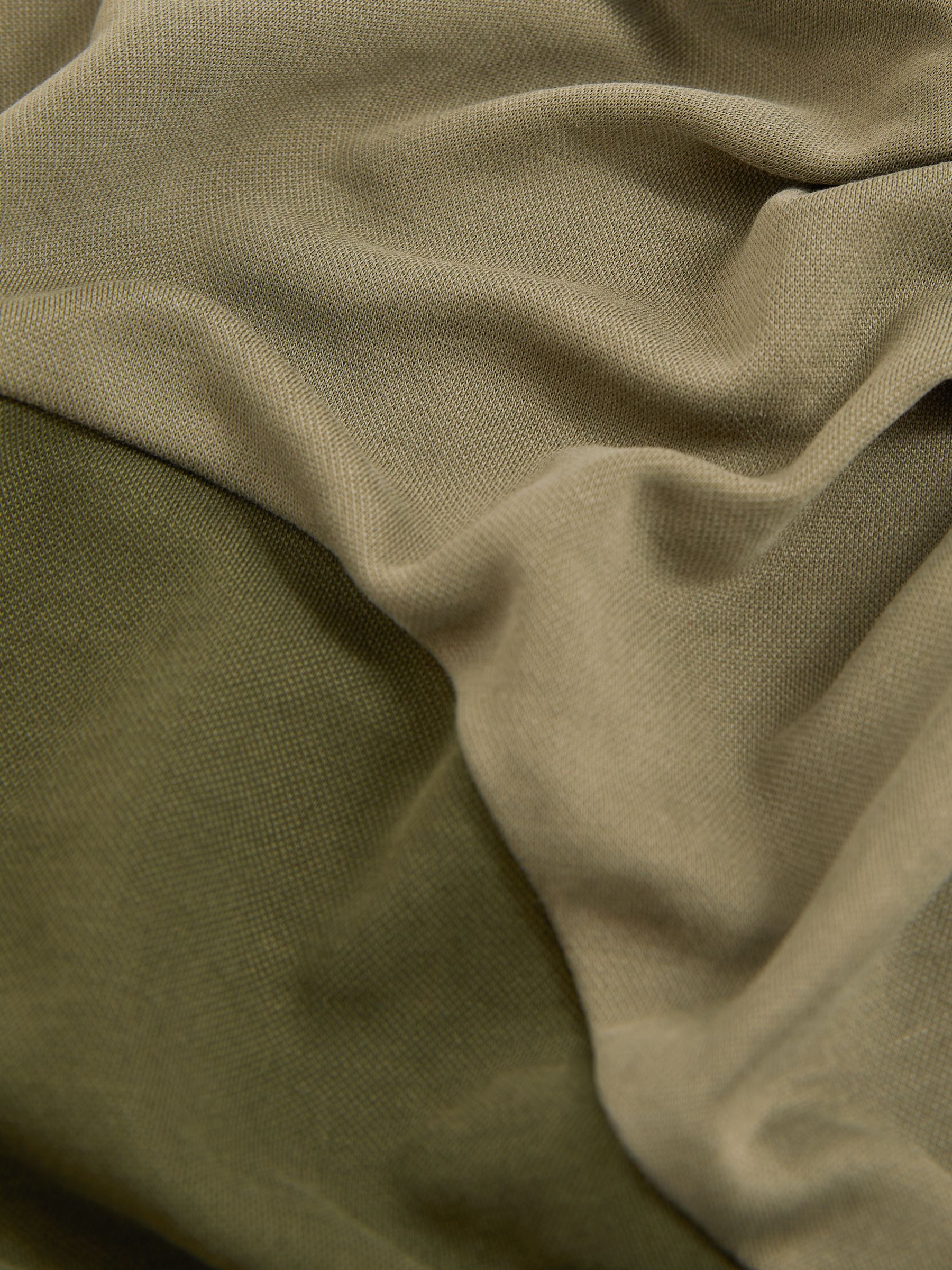 Colourblock Jersey Bodycon Dress in Khaki - Image 6 of 6