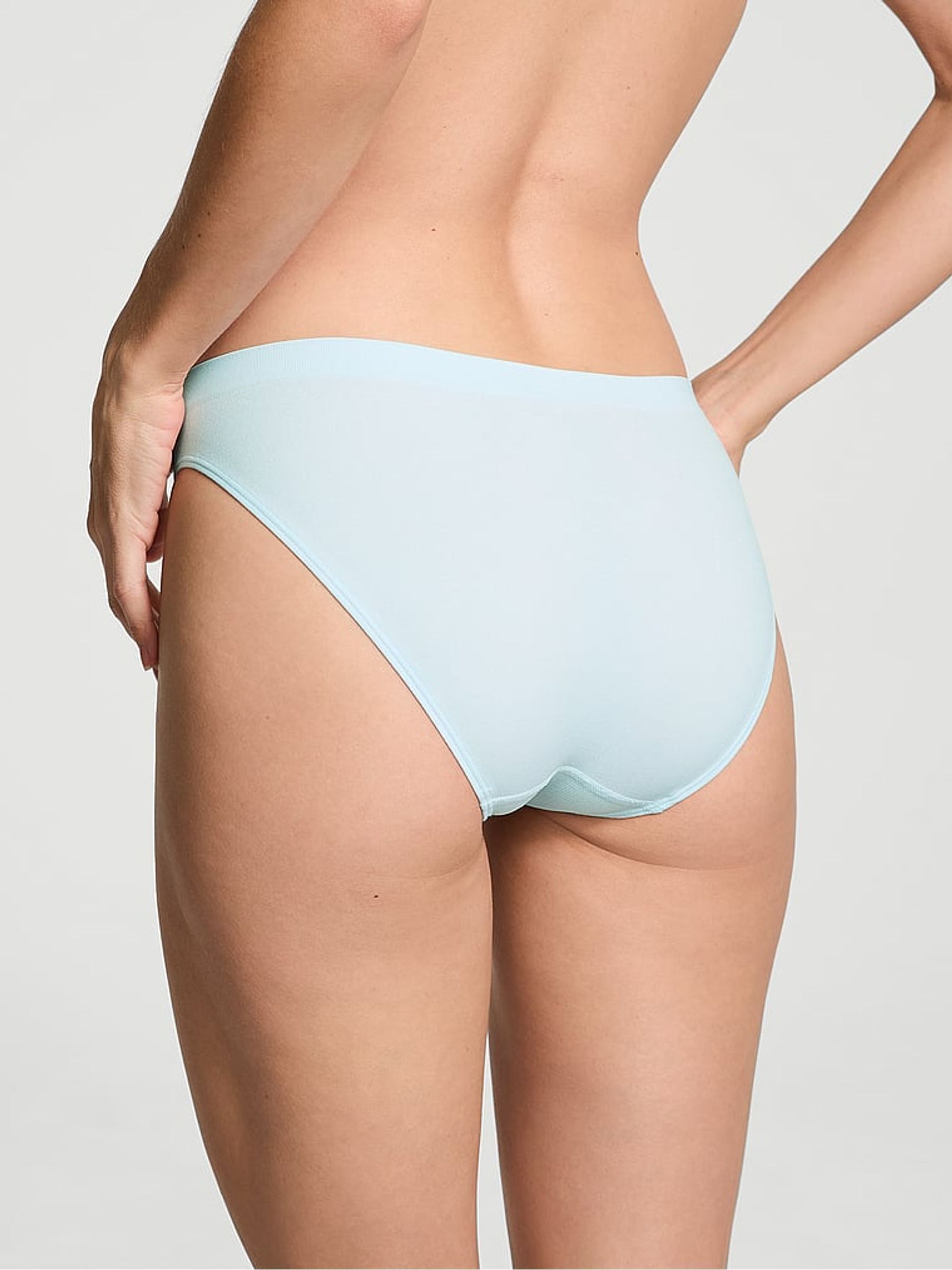 Soft Sky Blue Bikini Knickers - Image 2 of 3