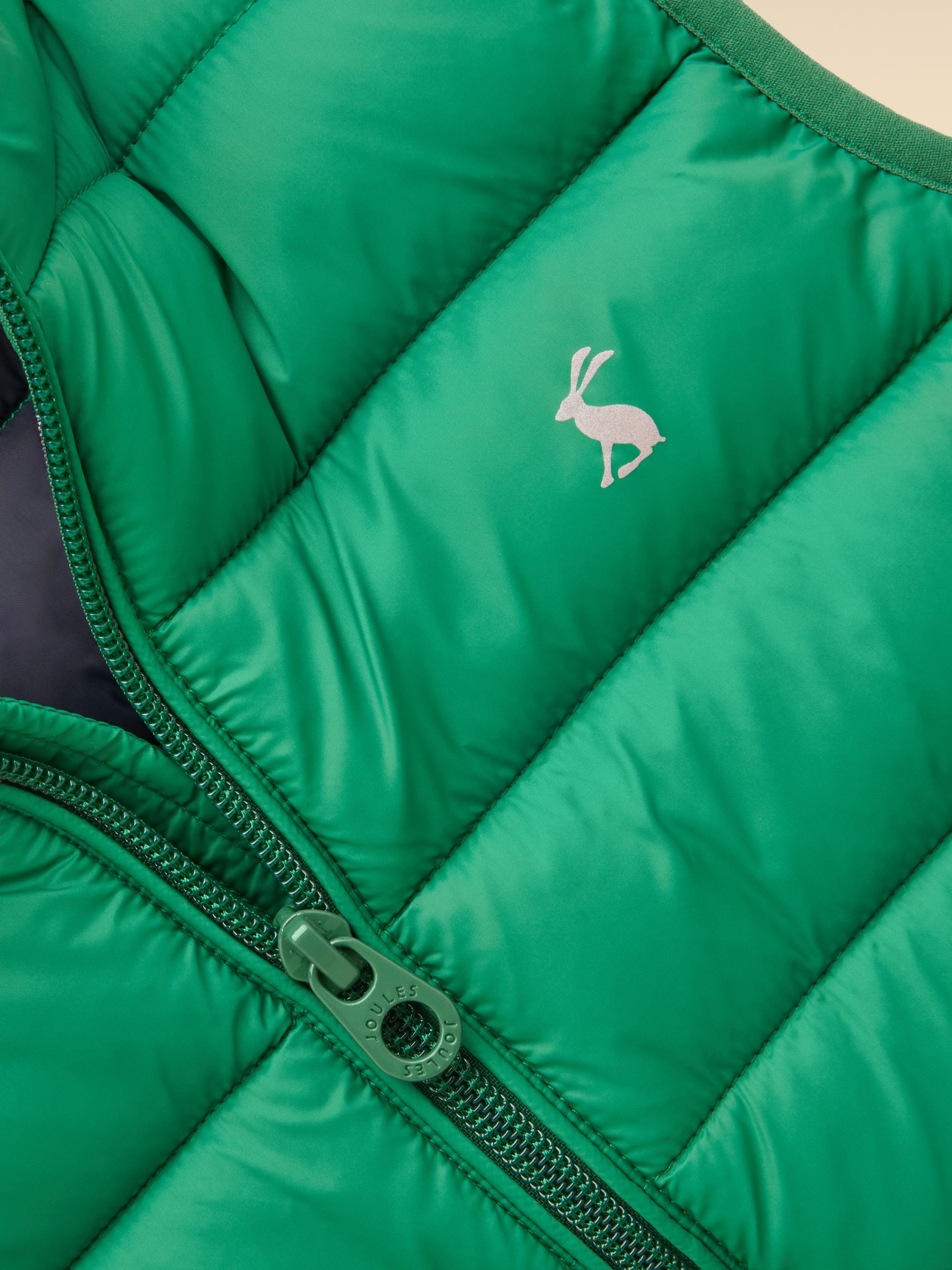Kids' Crofton Green Padded Gilet - Image 4 of 4