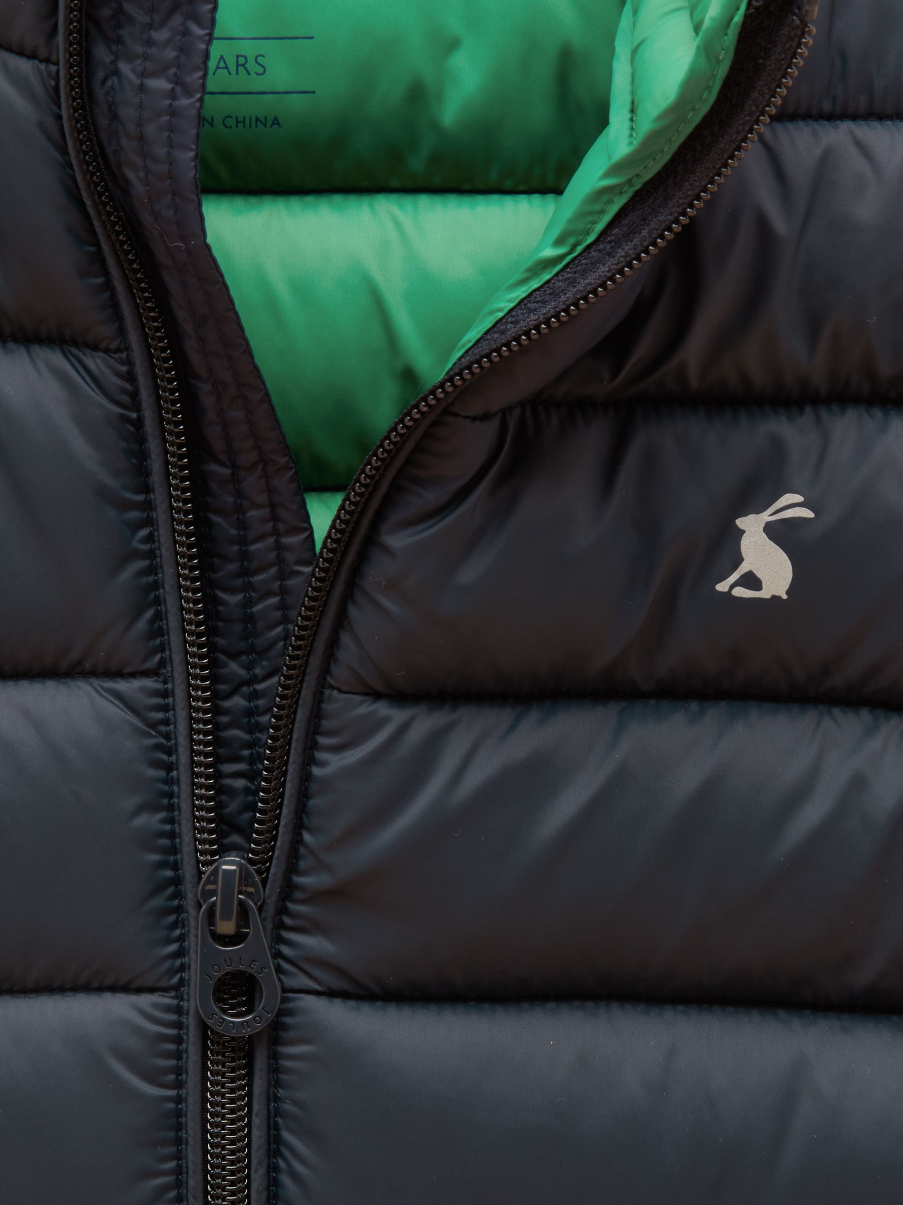 Kids' Navy Padded Gilet - Image 3 of 5