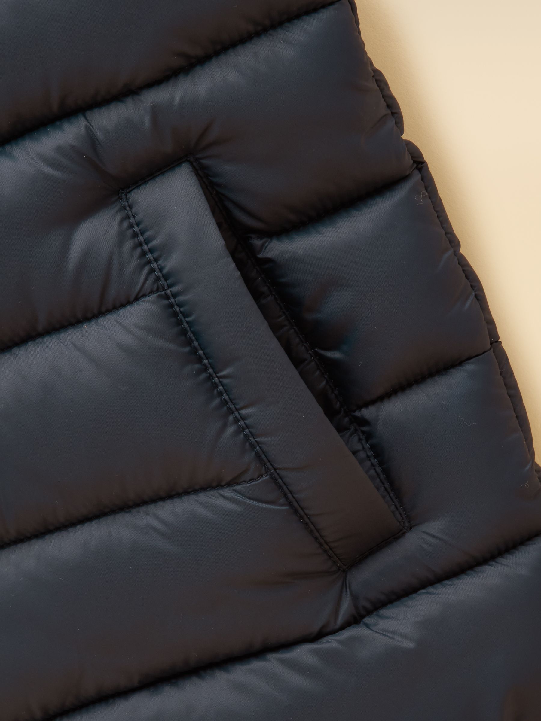 Kids' Navy Padded Gilet - Image 4 of 5