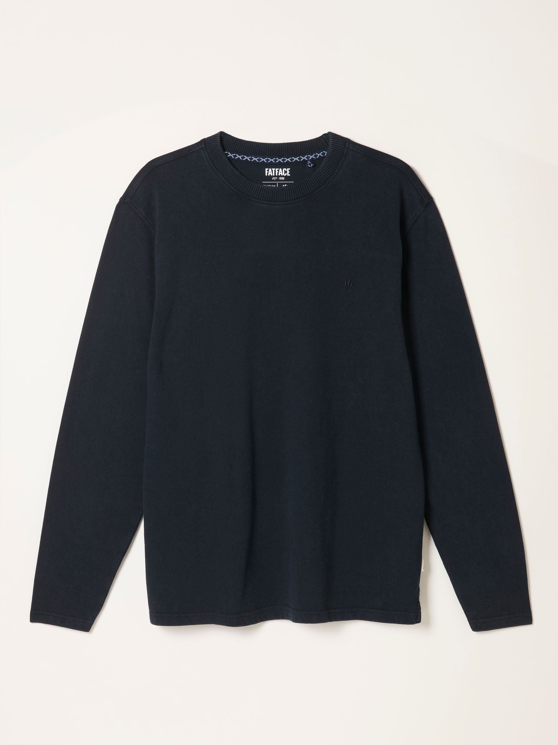Arne Black Arne Long Sleeve Heavyweight Relaxed Fit Tshirt - Image 6 of 6