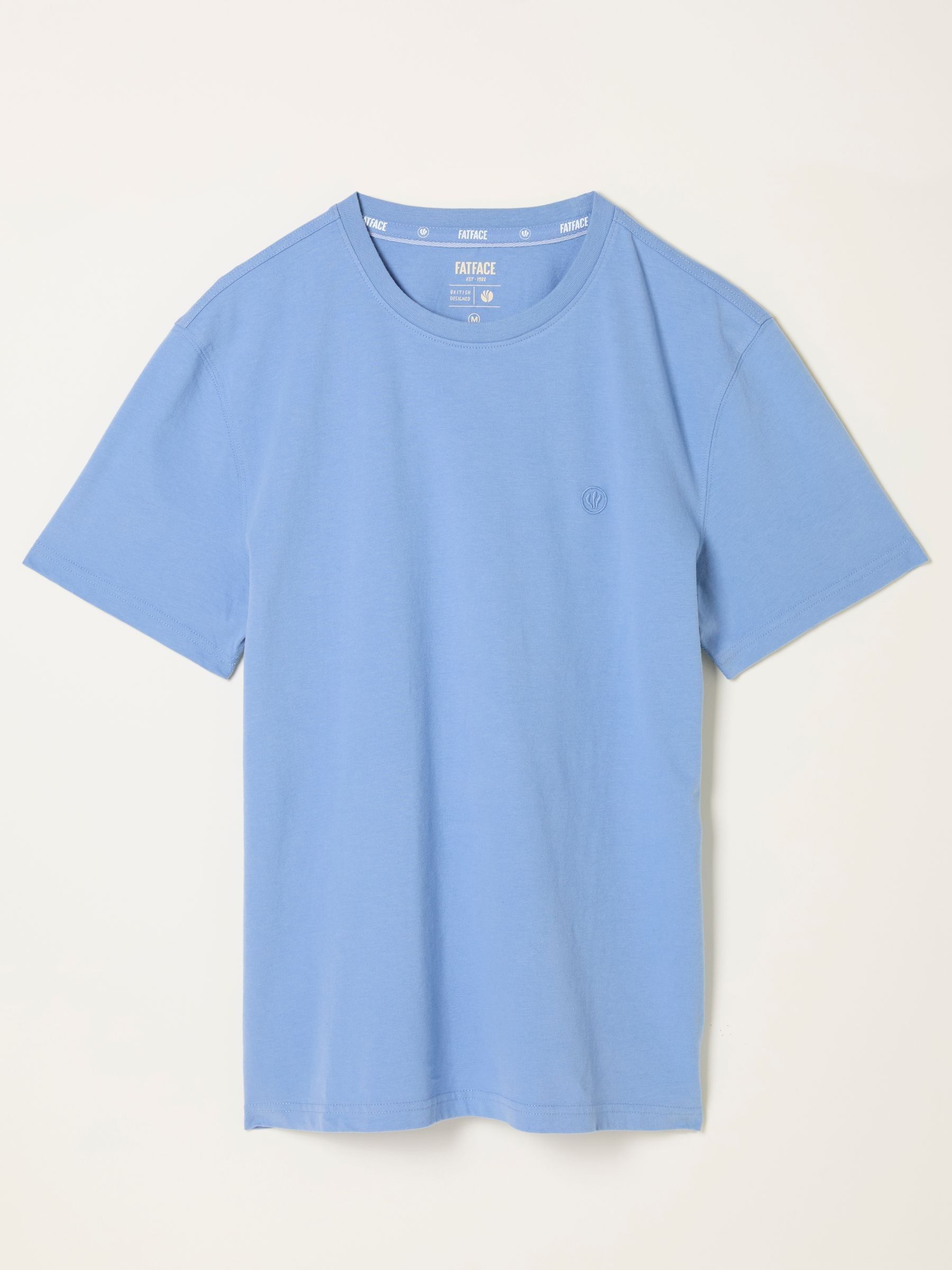 Lulworth Chambray Blue Short Sleeve T-Shirt - Image 5 of 5