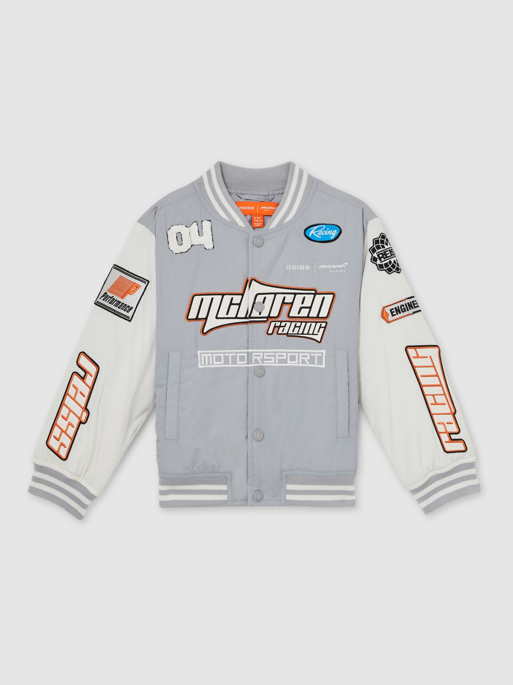 9-13 yrs McLaren F1 Team Bomber Jacket Unisex Fit in Blue Tones - Image 2 of 8
