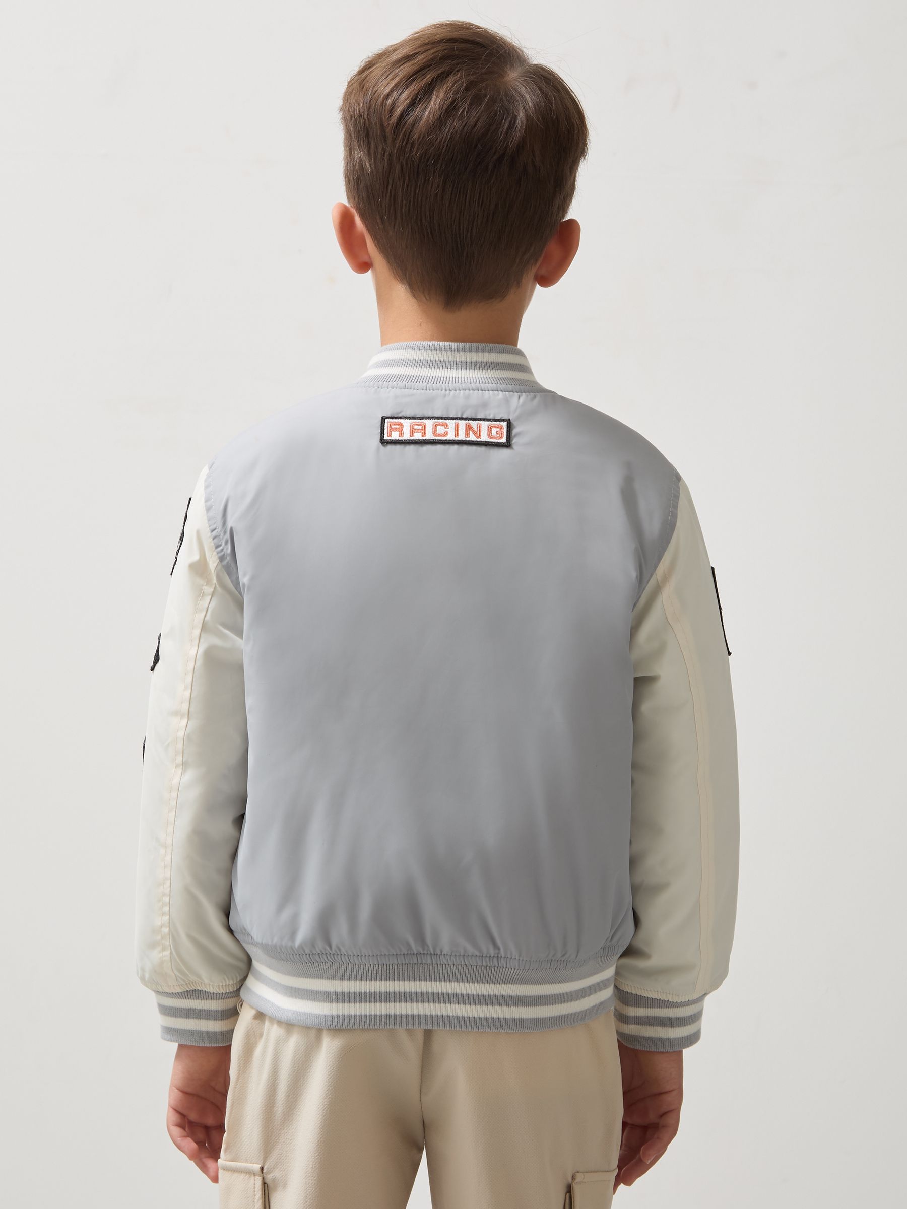 9-13 yrs McLaren F1 Team Bomber Jacket Unisex Fit in Blue Tones - Image 5 of 8