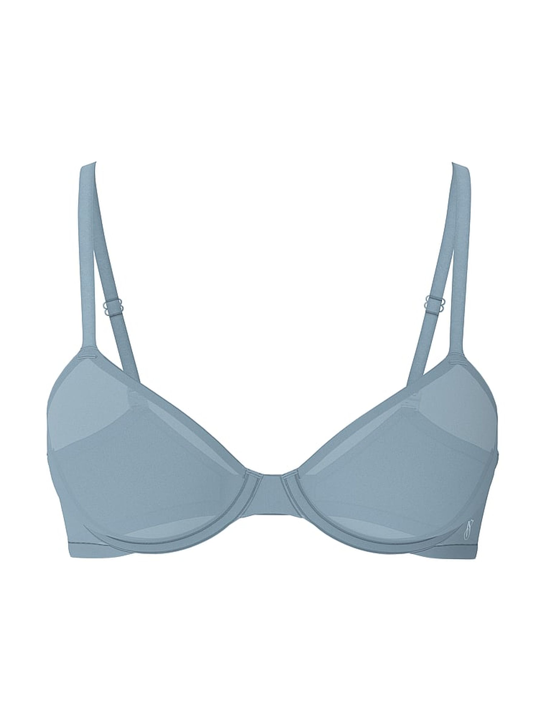 Jupiter Blue SheerSmoothing™ Unlined Demi Bra - Image 3 of 3