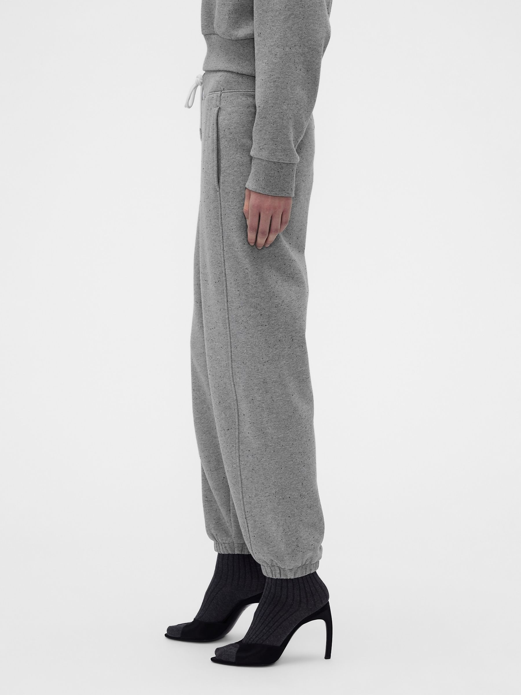 Gap x Victoria Beckham Grey Heavyweight Logo Joggers - Image 4 of 7