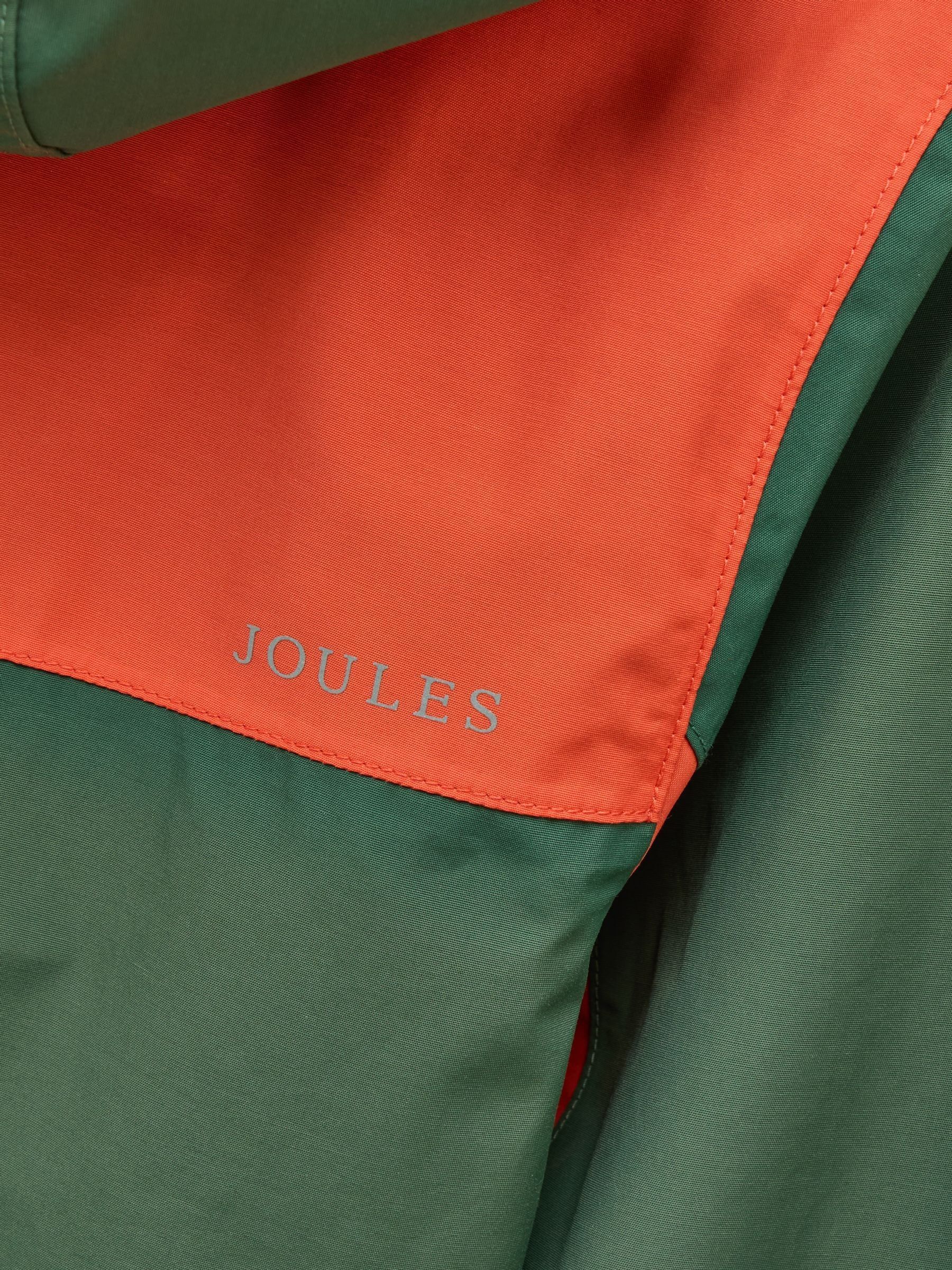 Kids' Ayston Green Colourblock Waterproof Fleece Lined Raincoat - Image 6 of 10