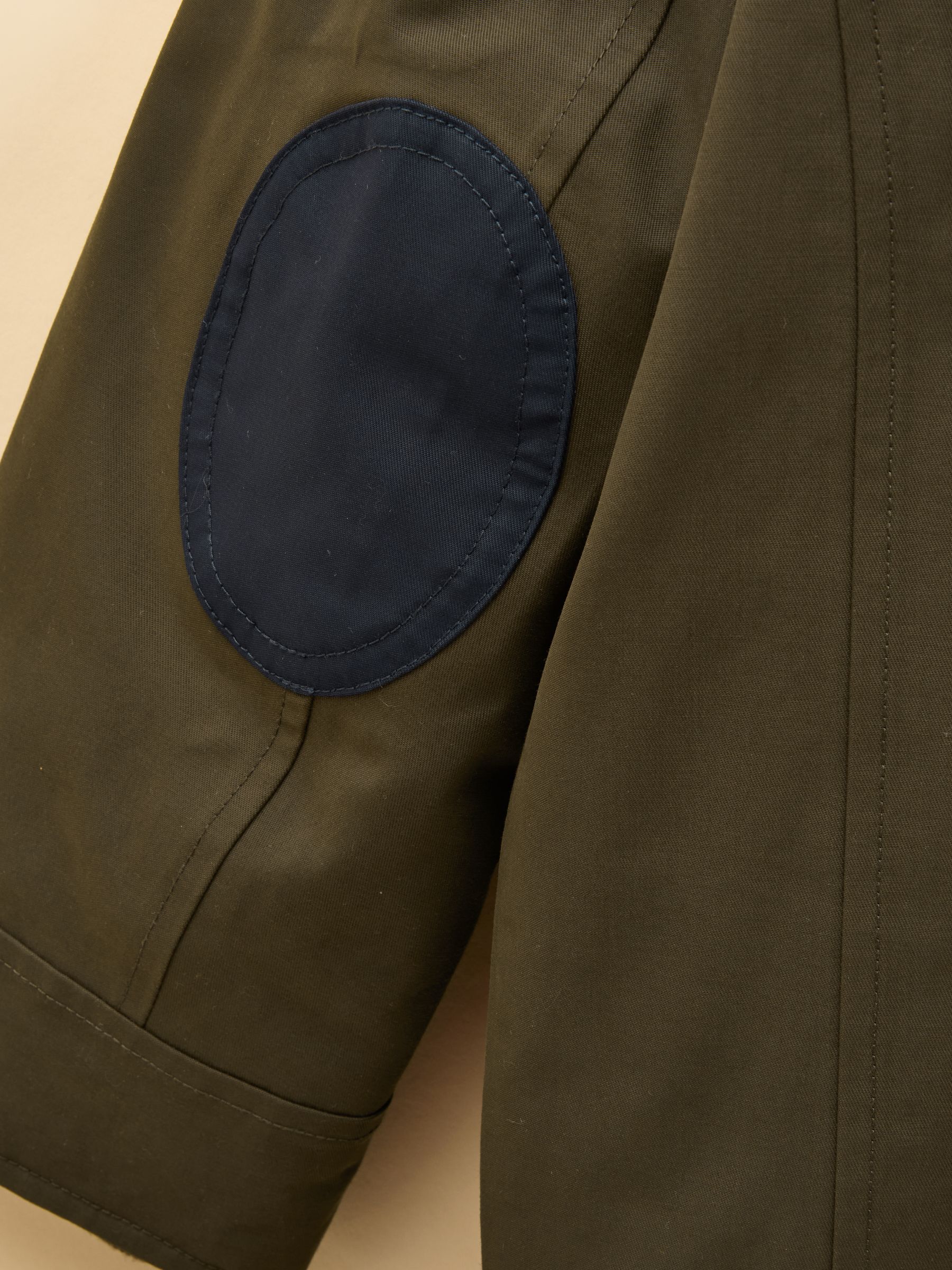 Boys' Ultimate Green Waterproof Coat with Quilted Lining - Image 7 of 9