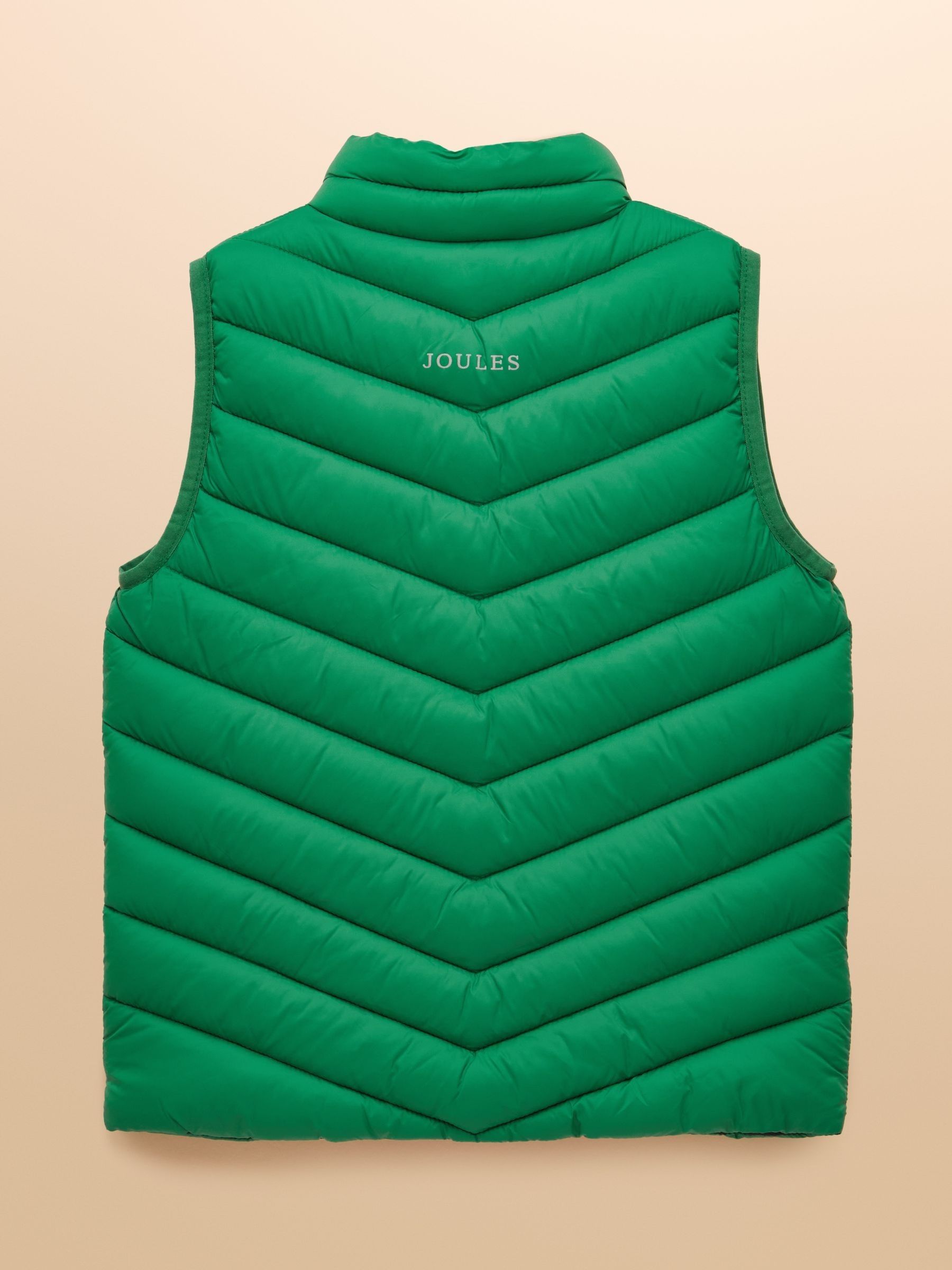 Kids' Crofton Gilet Green Showerproof Padded Gilet - Image 2 of 5