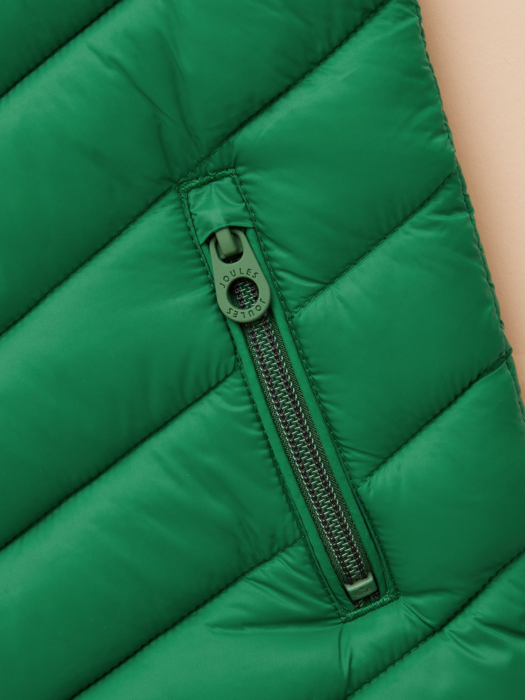 Kids' Crofton Gilet Green Showerproof Padded Gilet - Image 3 of 5