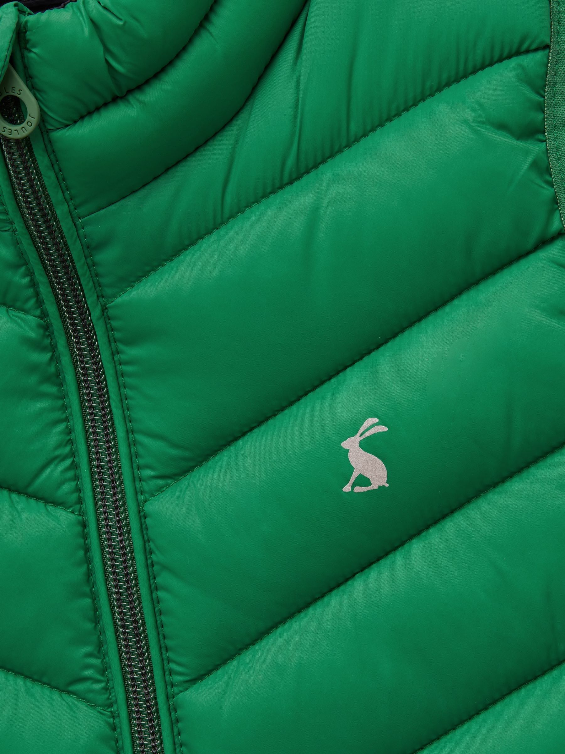 Kids' Crofton Gilet Green Showerproof Padded Gilet - Image 4 of 5