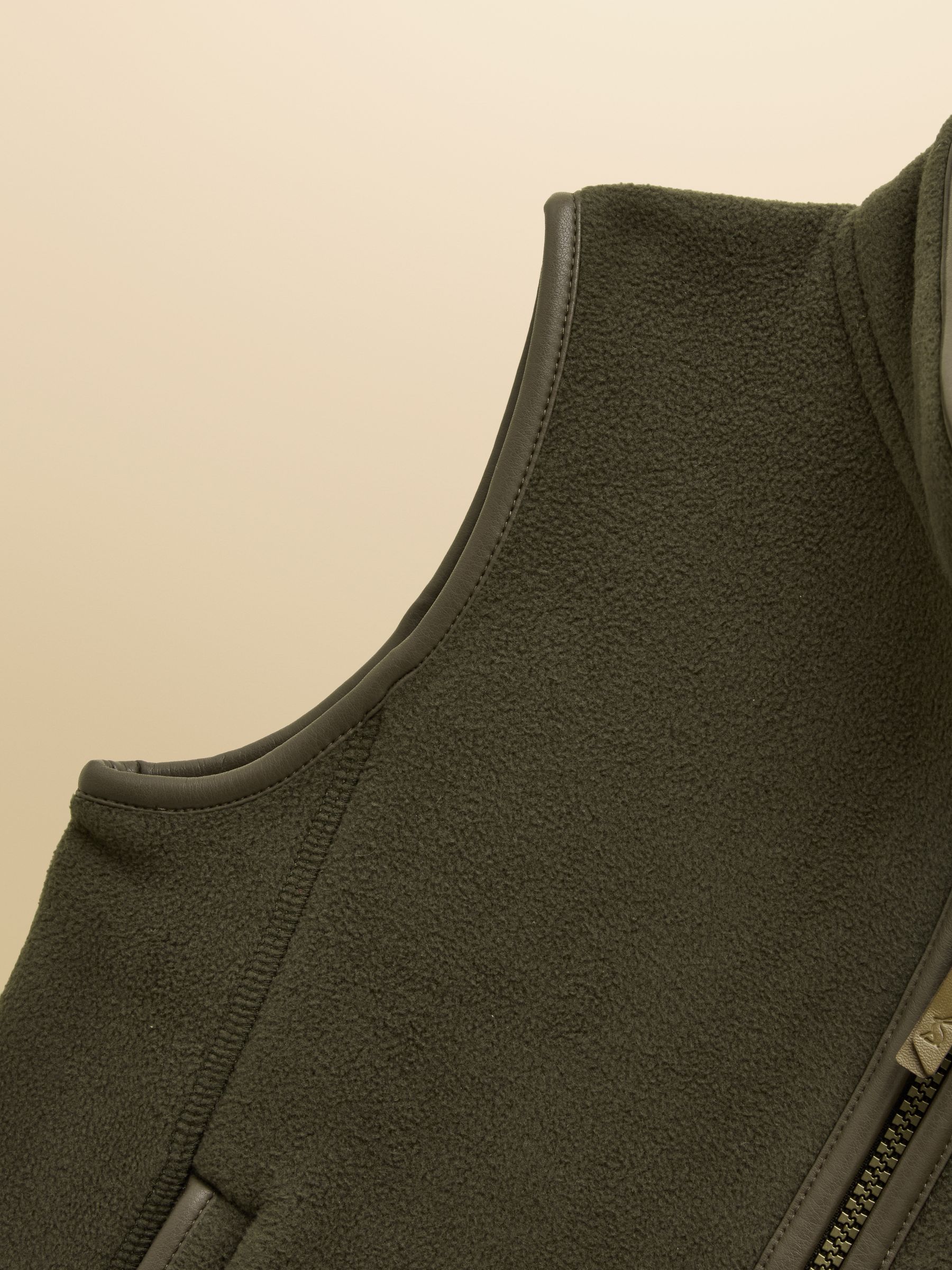 Kids' Heritage Dark Green Fleece Gilet - Image 7 of 7 Kids' Heritage Dark Green Fleece Gilet - Image 7 of 7