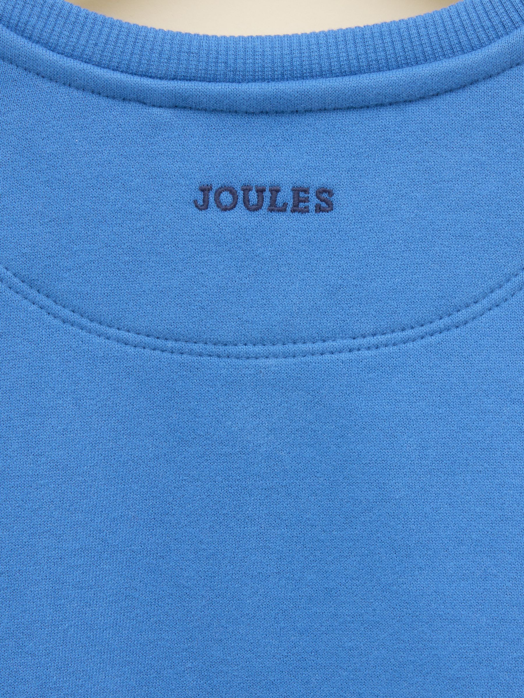 Boys' Blue Applique Sweatshirt - Image 4 of 4 Boys' Blue Applique Sweatshirt - Image 4 of 4