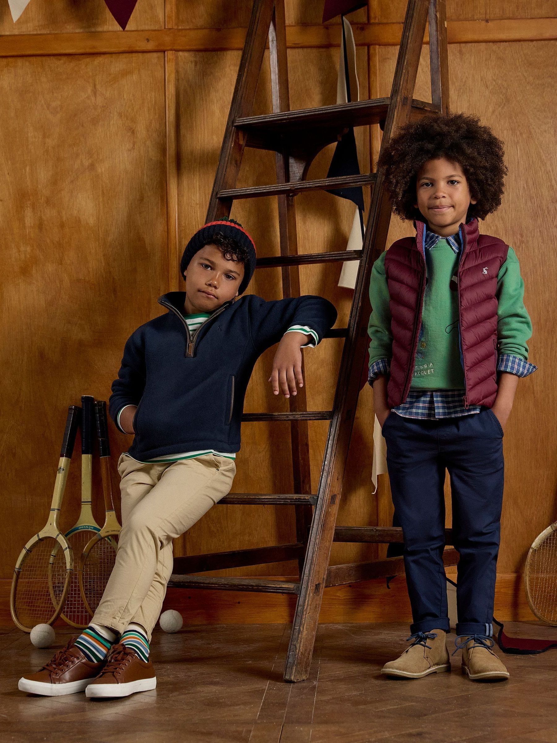 Boys' Green Sports Icons Applique Sweatshirt - Image 3 of 7