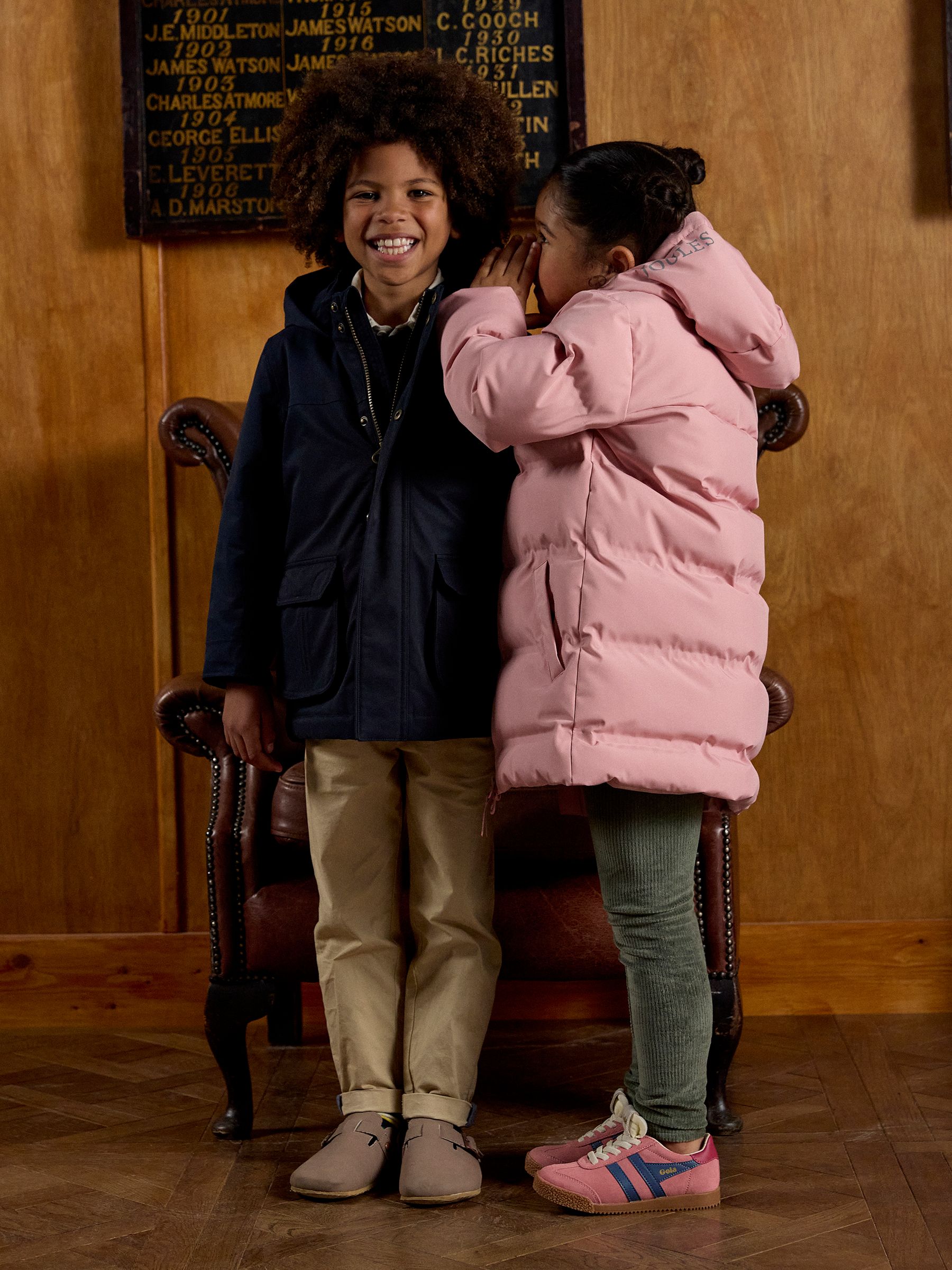 Girls' Padwell Pink Waterproof Padded Coat - Image 2 of 9