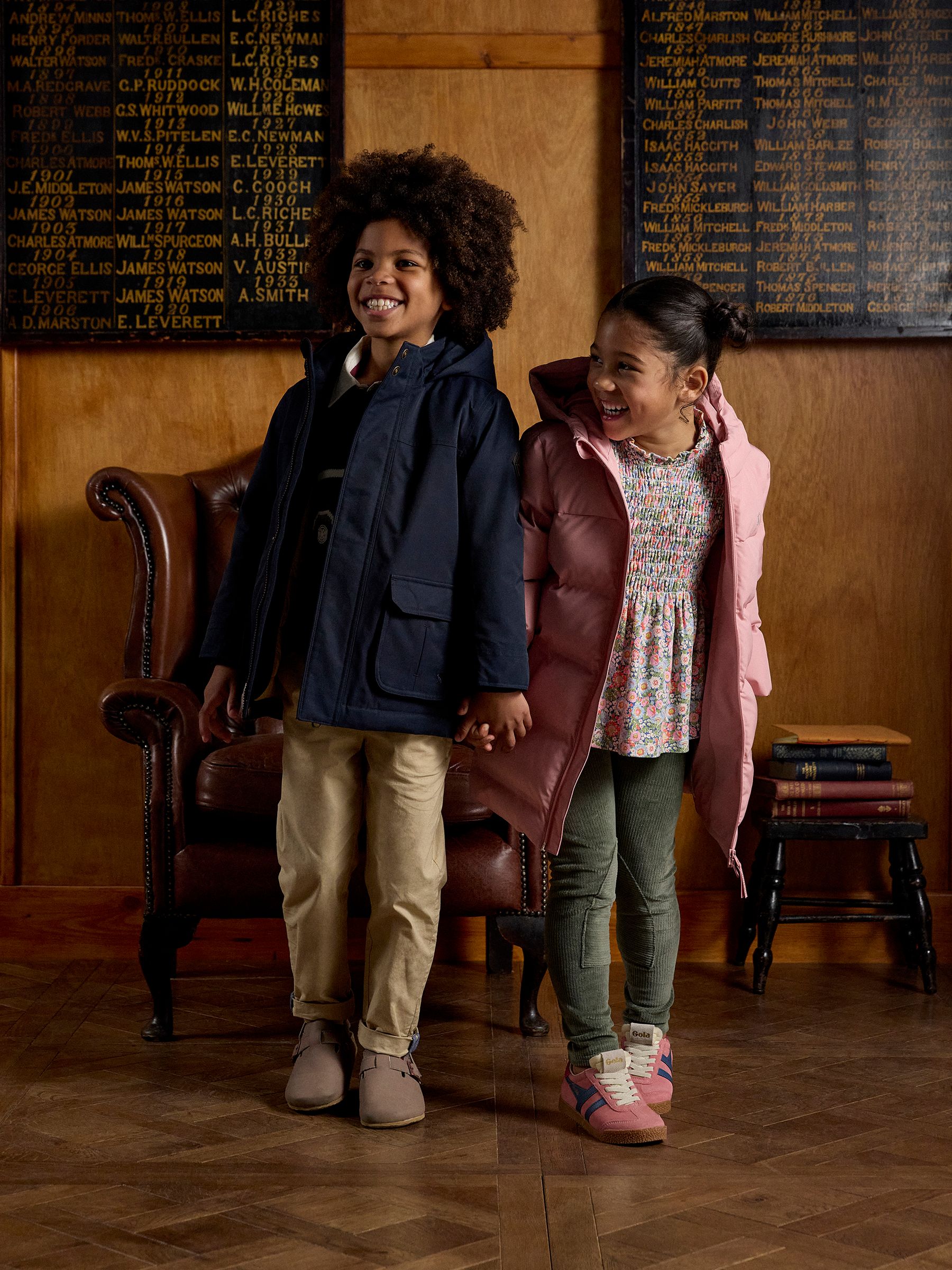 Girls' Padwell Pink Waterproof Padded Coat - Image 3 of 9